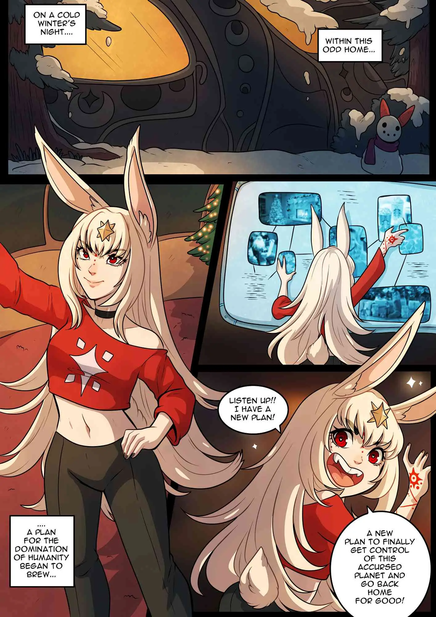 Watch porn comics — A very bunny christmas 03 min — by allcomics24.com