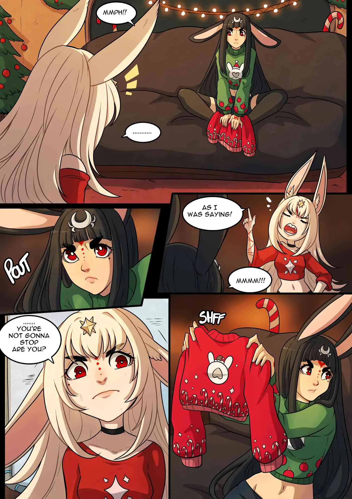 Watch porn comics — A very bunny christmas 04 min — by allcomics24.com