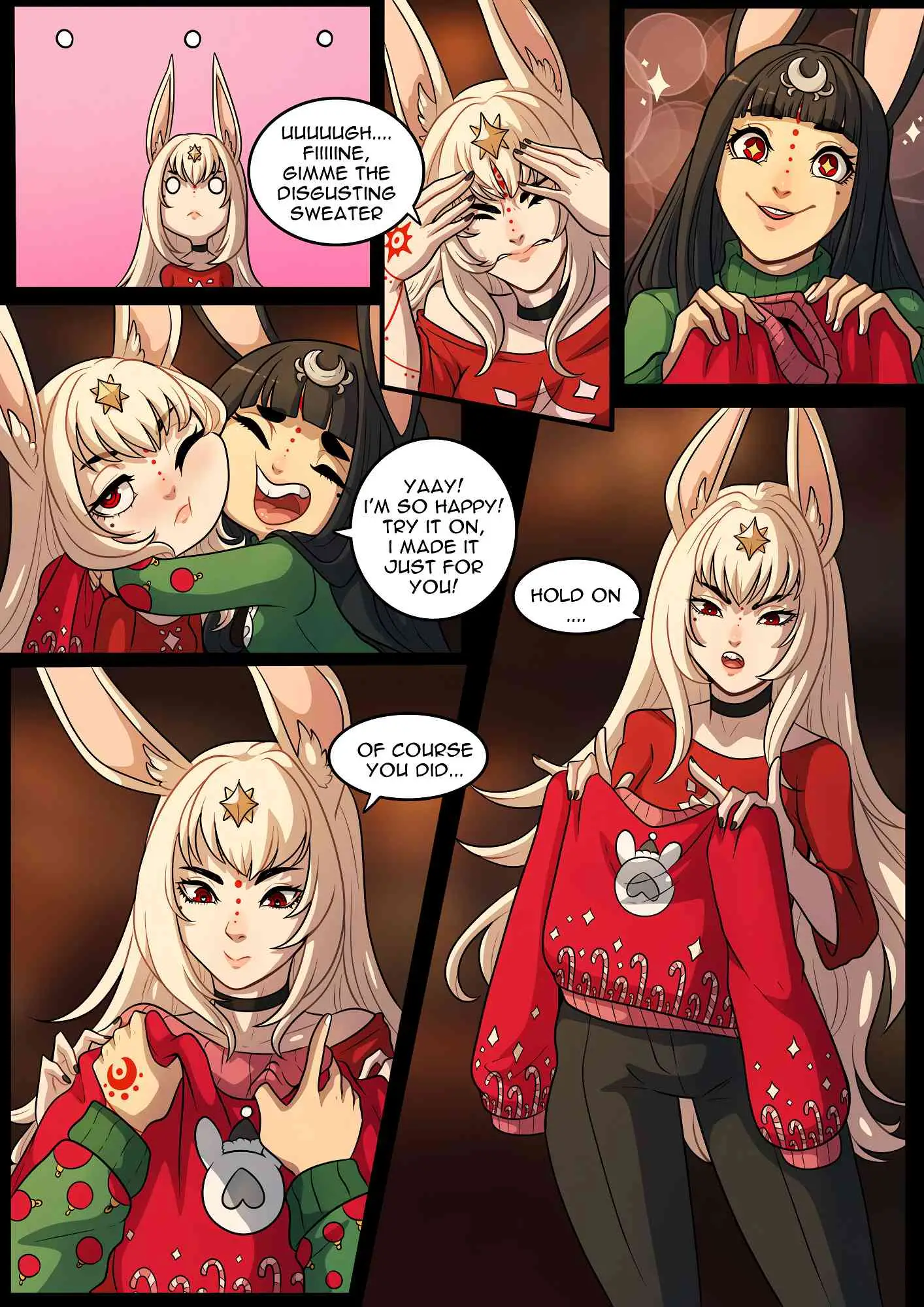 Watch porn comics — A very bunny christmas 05 min — by allcomics24.com
