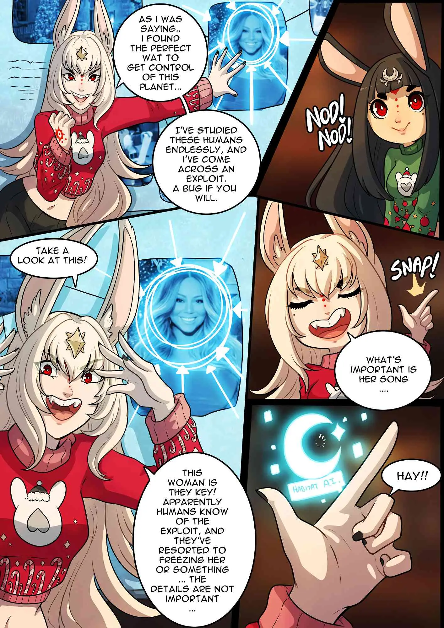 Watch porn comics — A very bunny christmas 07 min — by allcomics24.com