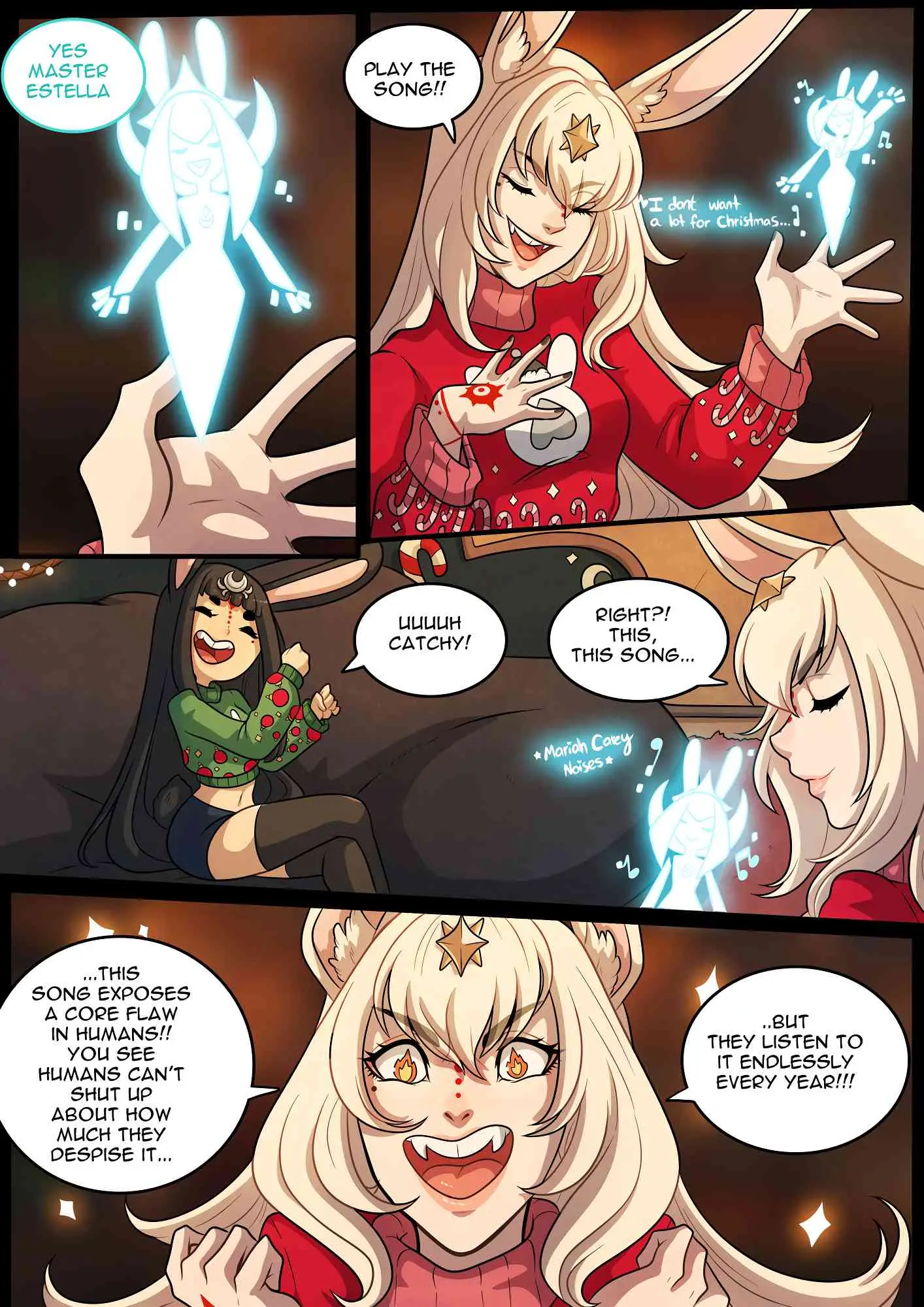Watch porn comics — A very bunny christmas 08 min — by allcomics24.com