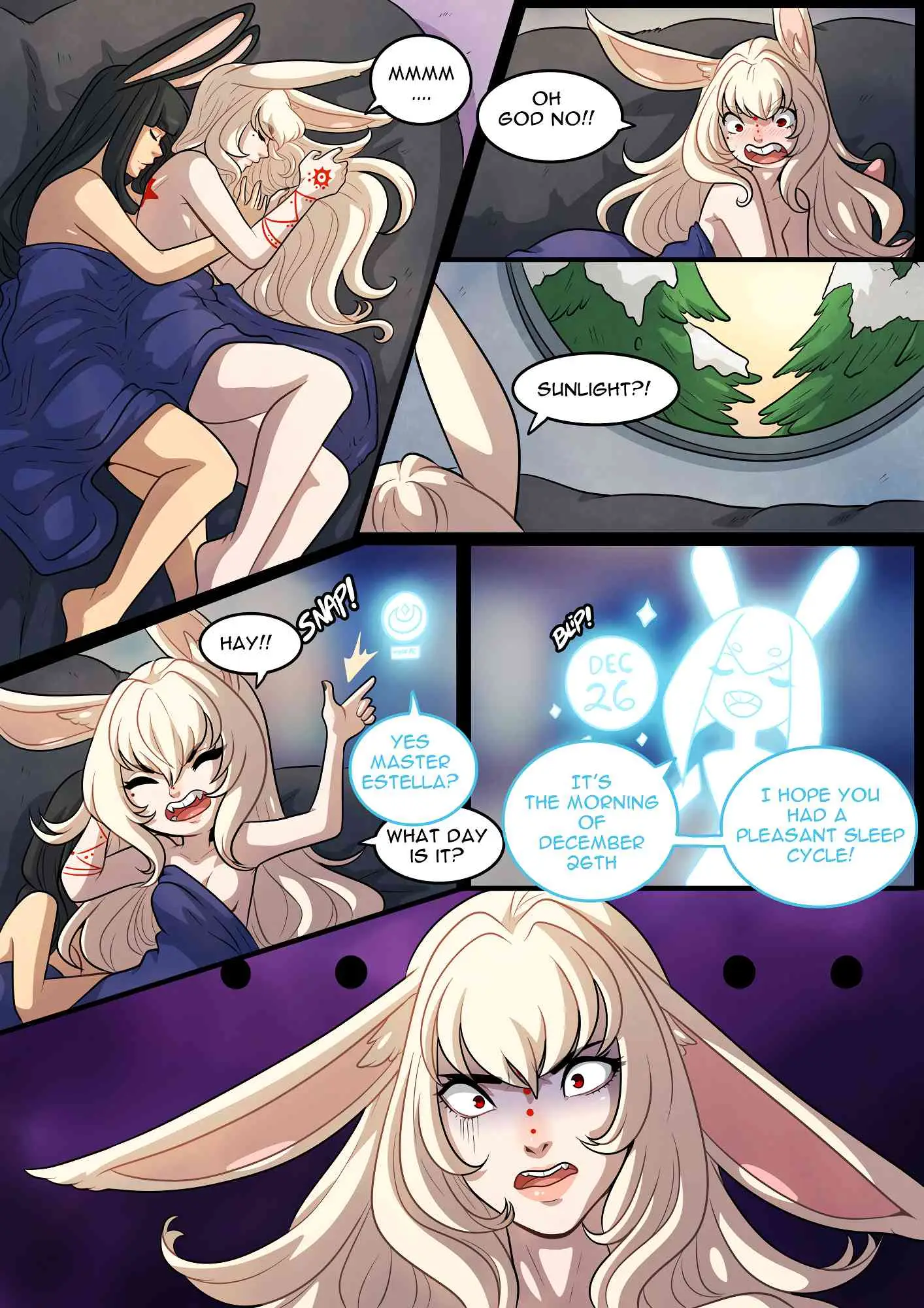 Watch porn comics — A very bunny christmas 28 min — by allcomics24.com
