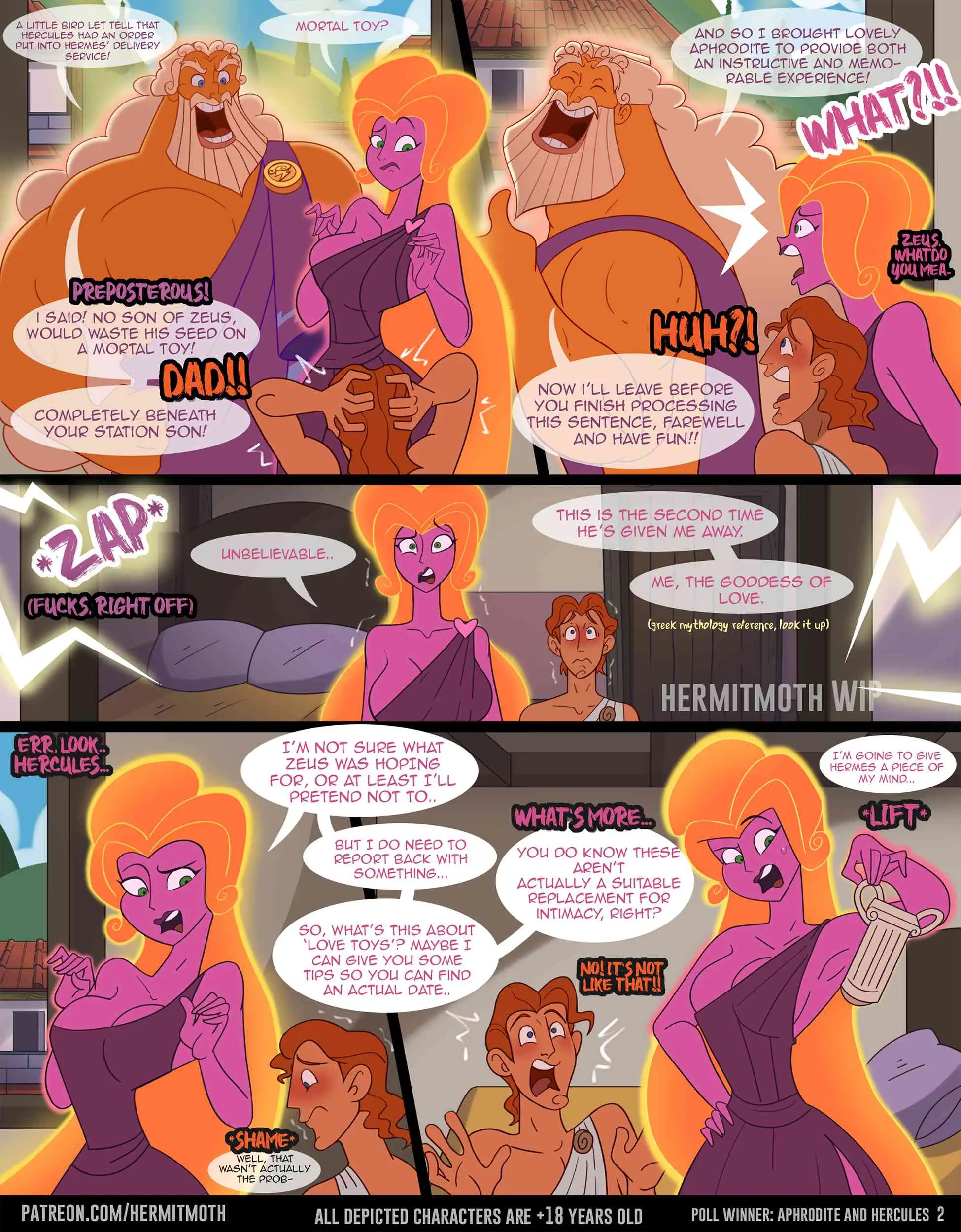 Watch porn comics — Aphrodites lesson 02 min — by allcomics24.com