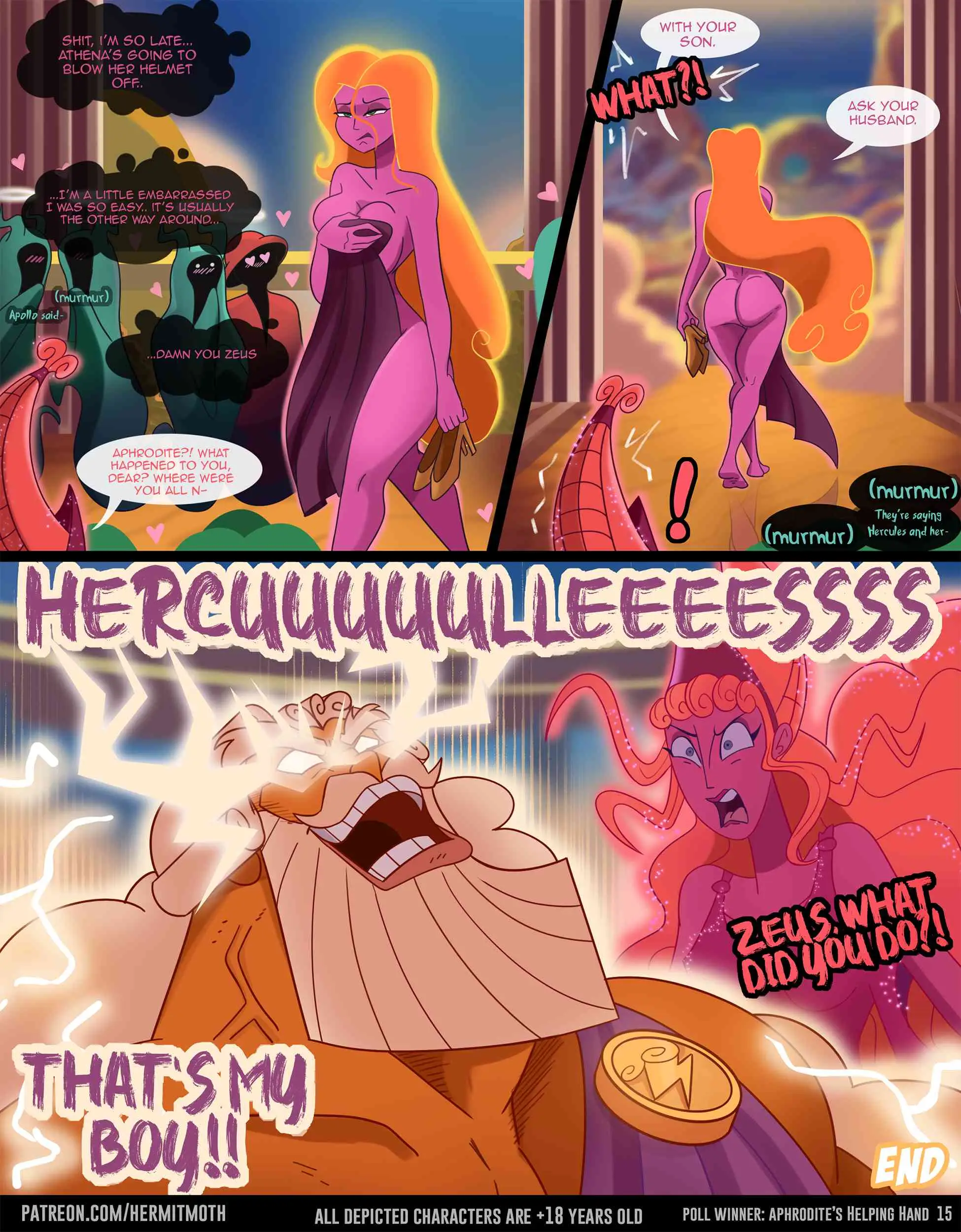 Watch porn comics — Aphrodites lesson 15 min — by allcomics24.com