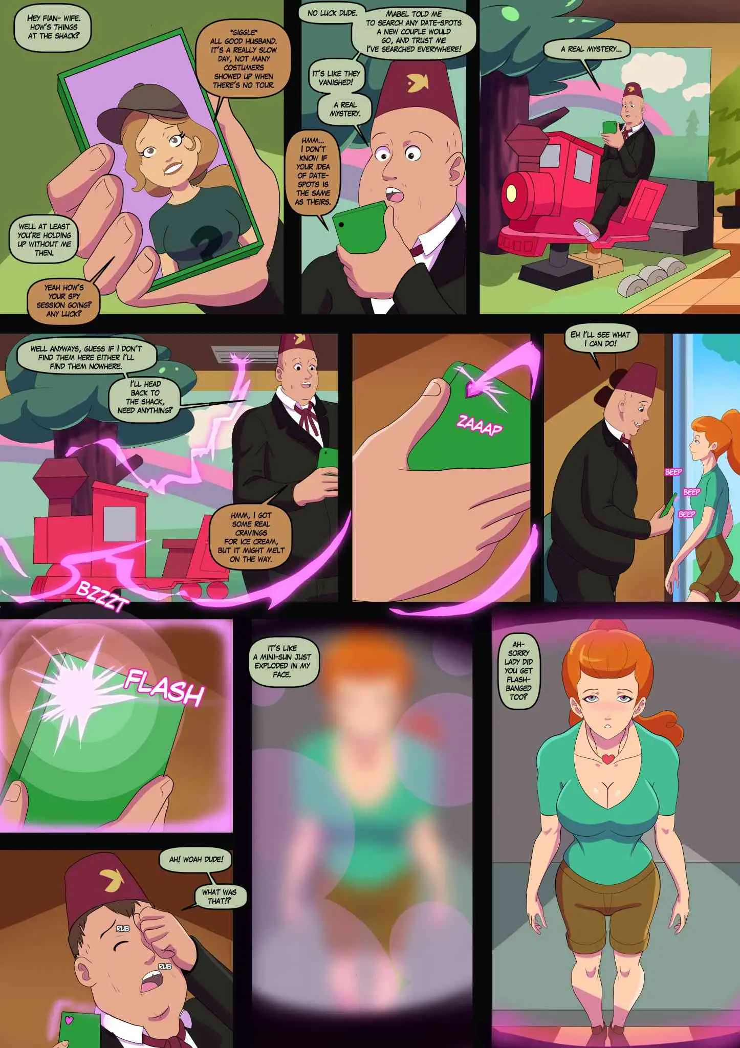 Watch porn comics — Bimbo falls 25 min — by allcomics24.com