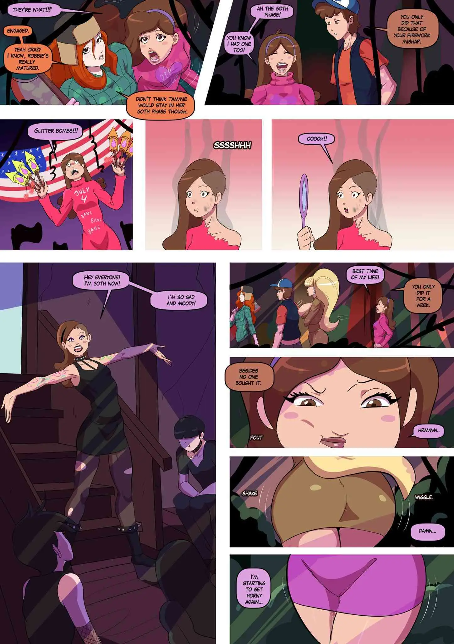 Watch porn comics — Bimbo falls 30 min — by allcomics24.com