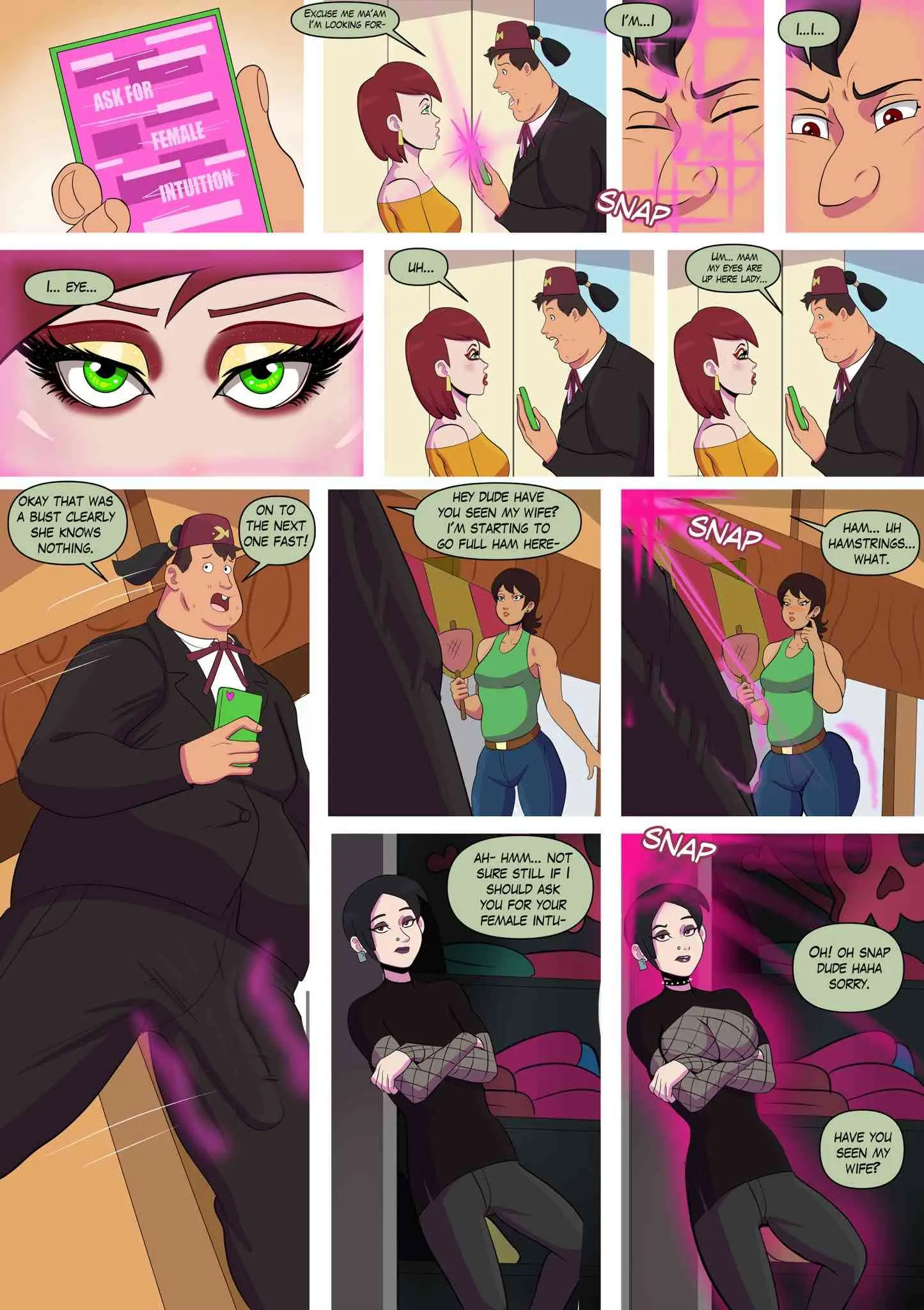 Watch porn comics — Bimbo falls 36 min — by allcomics24.com