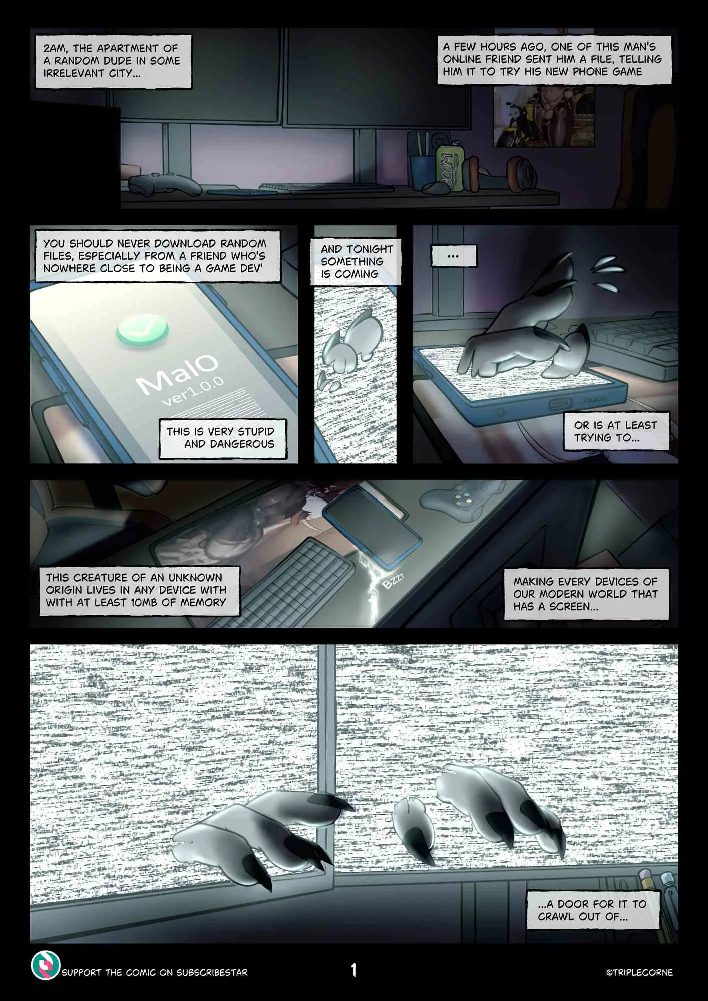 Watch porn comics — Digitally haunted 02 min — by allcomics24.com