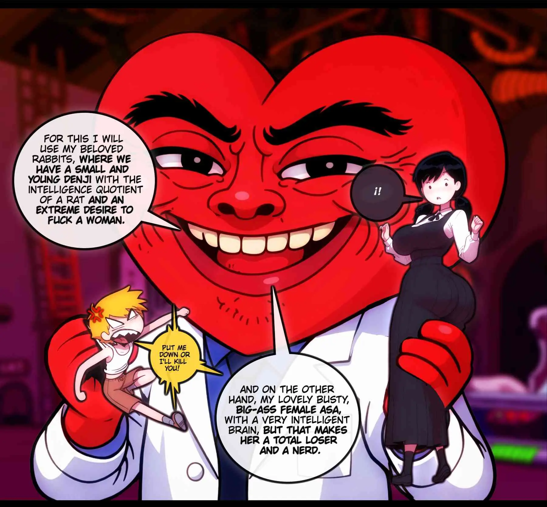 Watch porn comics — Dr love experiments 1 chainsawmen denjixasa 03 min — by allcomics24.com
