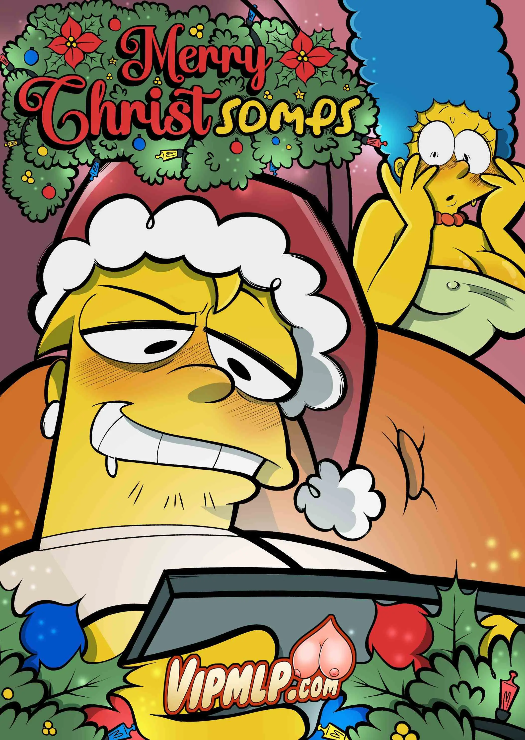 Watch porn comics — Merry christsomps 1 min — by allcomics24.com