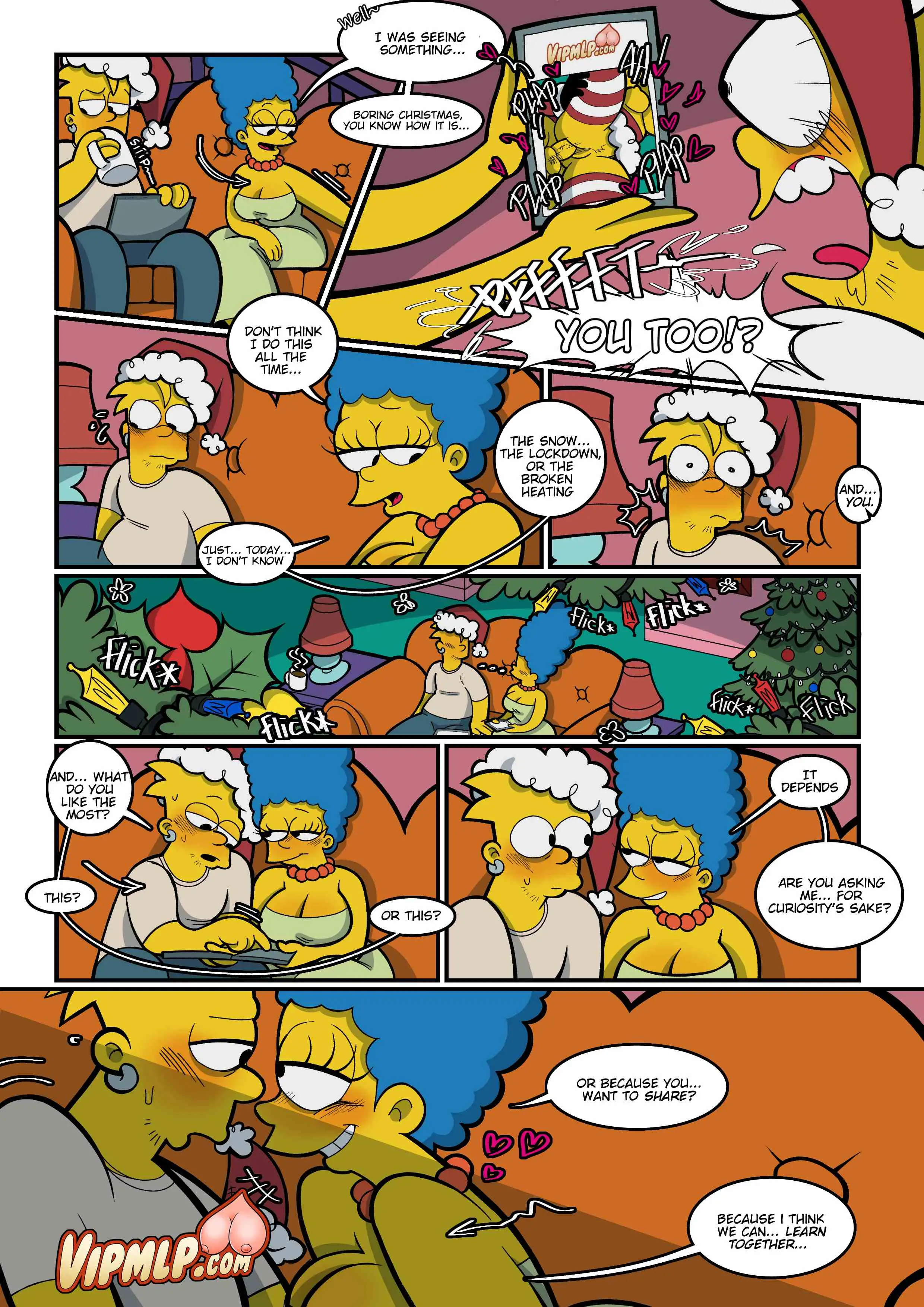 Watch porn comics — Merry christsomps 3 min — by allcomics24.com
