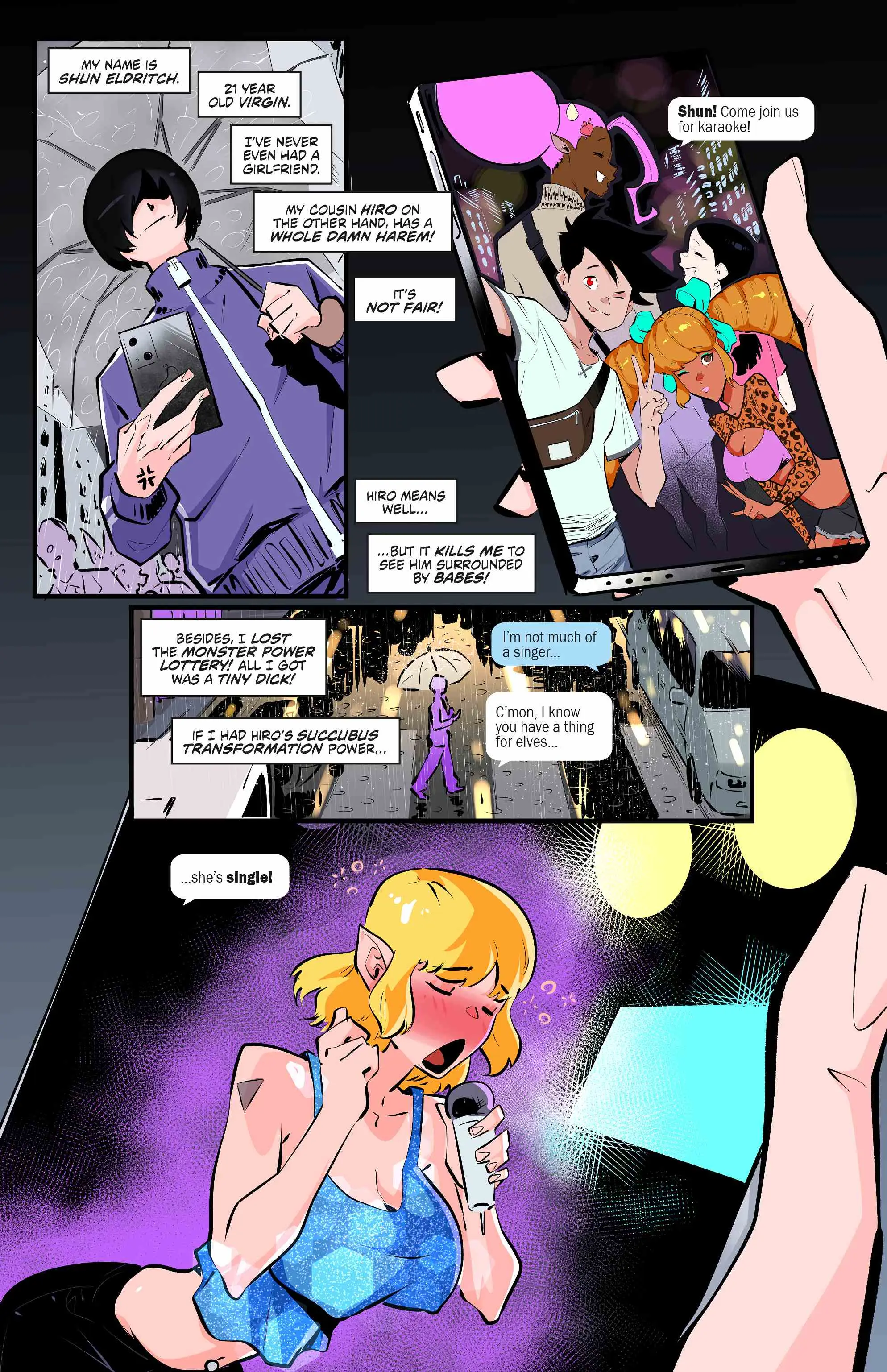 Watch porn comics — Monster girl world 02 min — by allcomics24.com