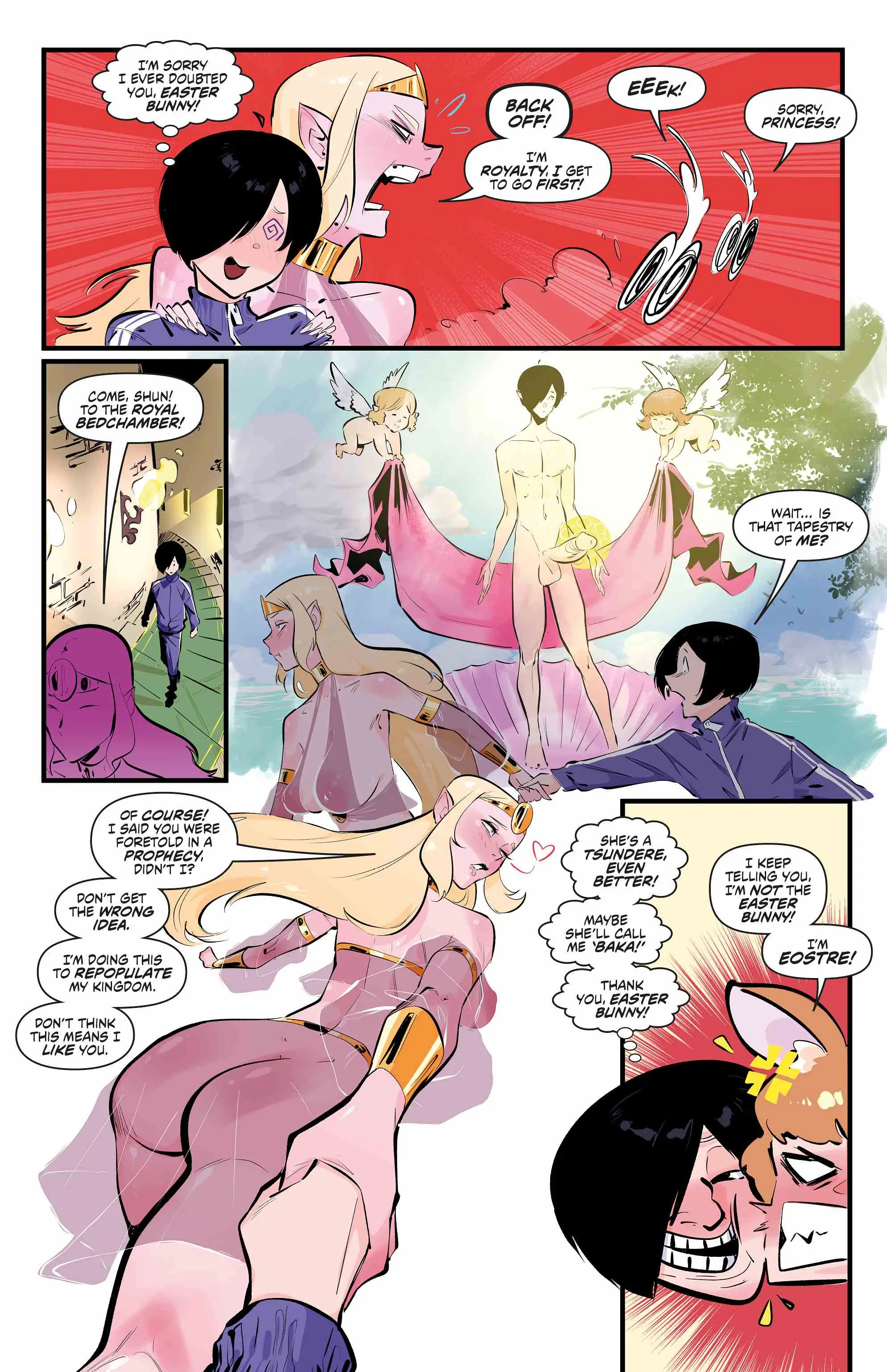 Watch porn comics — Monster girl world 10 min — by allcomics24.com