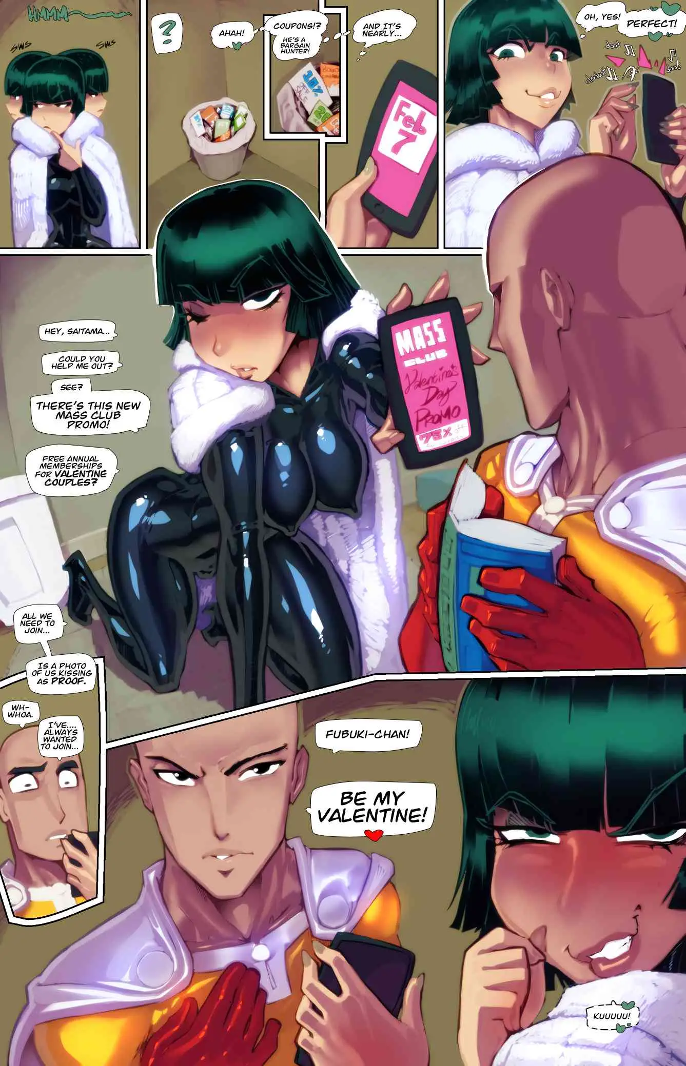Watch porn comics — One p man saitama x fubuki 02 min — by allcomics24.com
