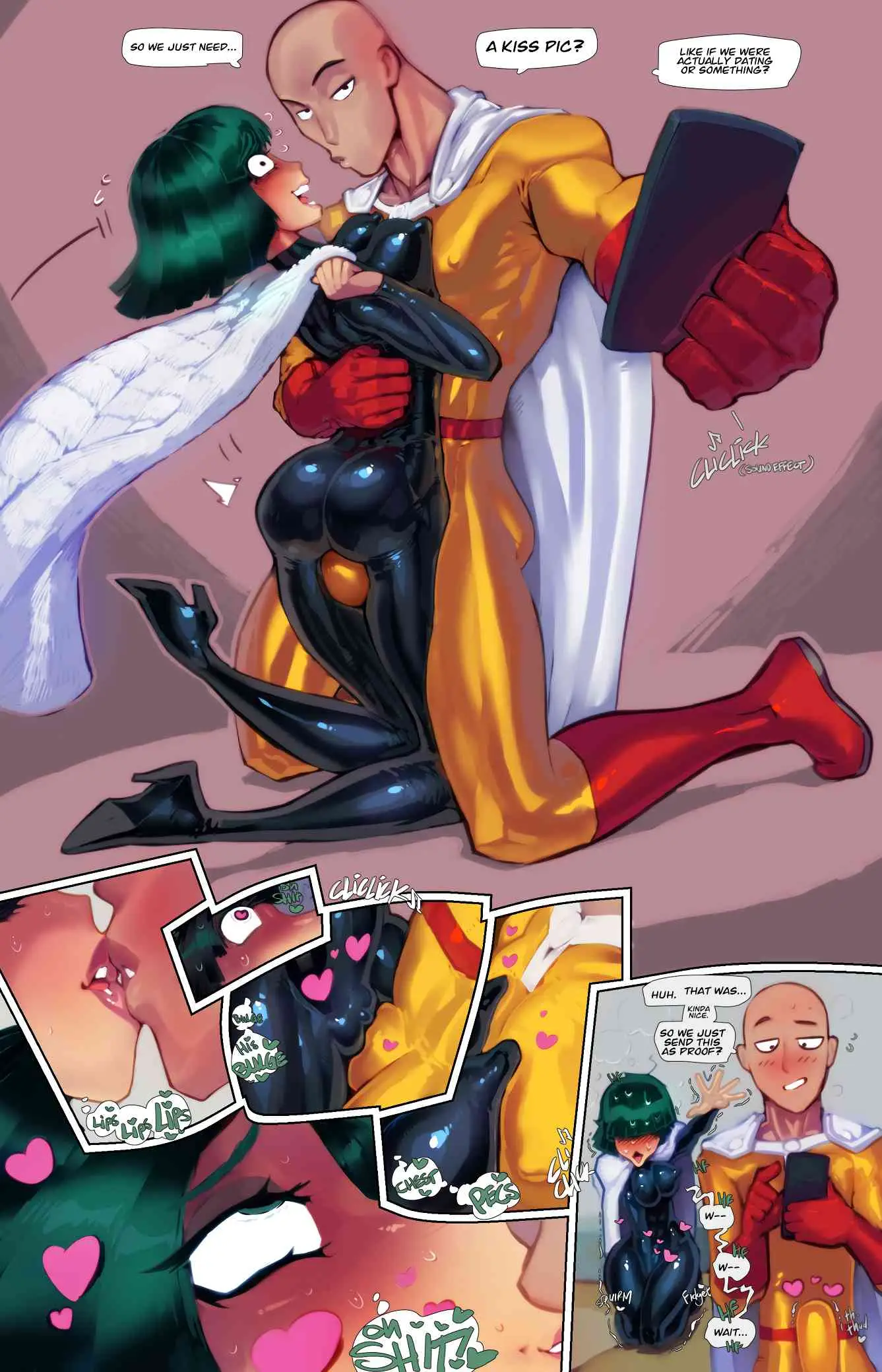 Watch porn comics — One p man saitama x fubuki 03 min — by allcomics24.com