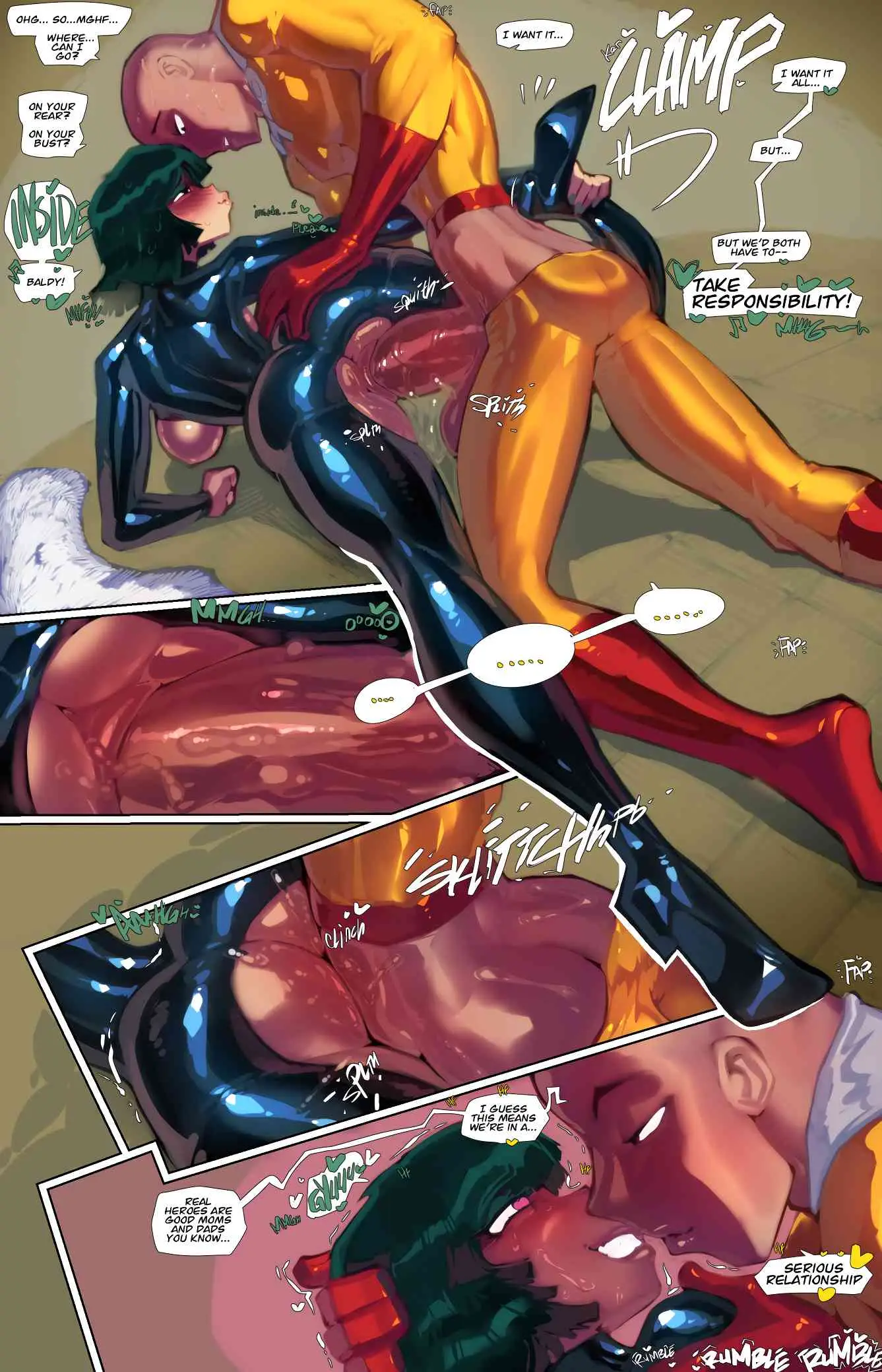 Watch porn comics — One p man saitama x fubuki 09 min — by allcomics24.com