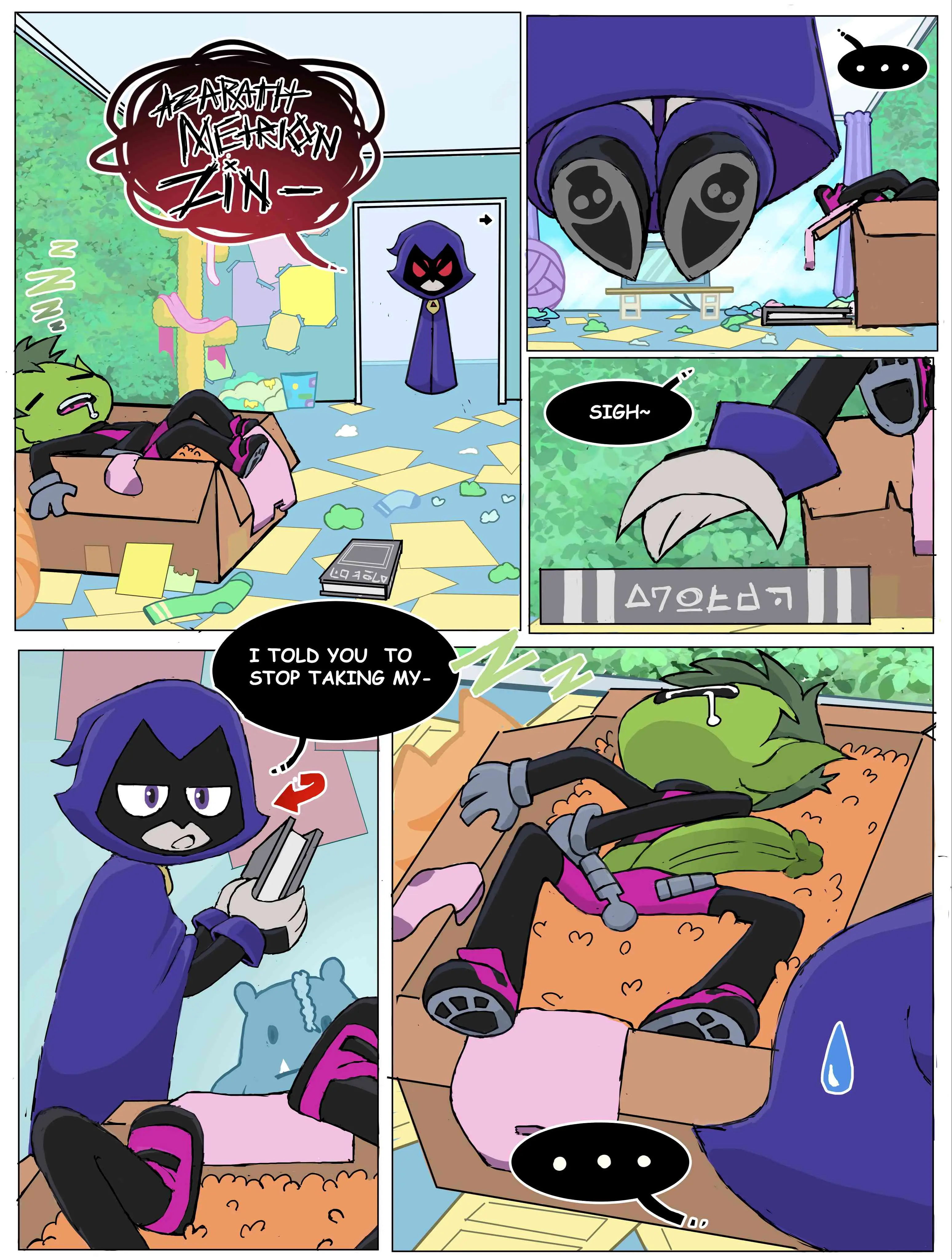 Watch porn comics — Teen titans comic 2 min — by allcomics24.com