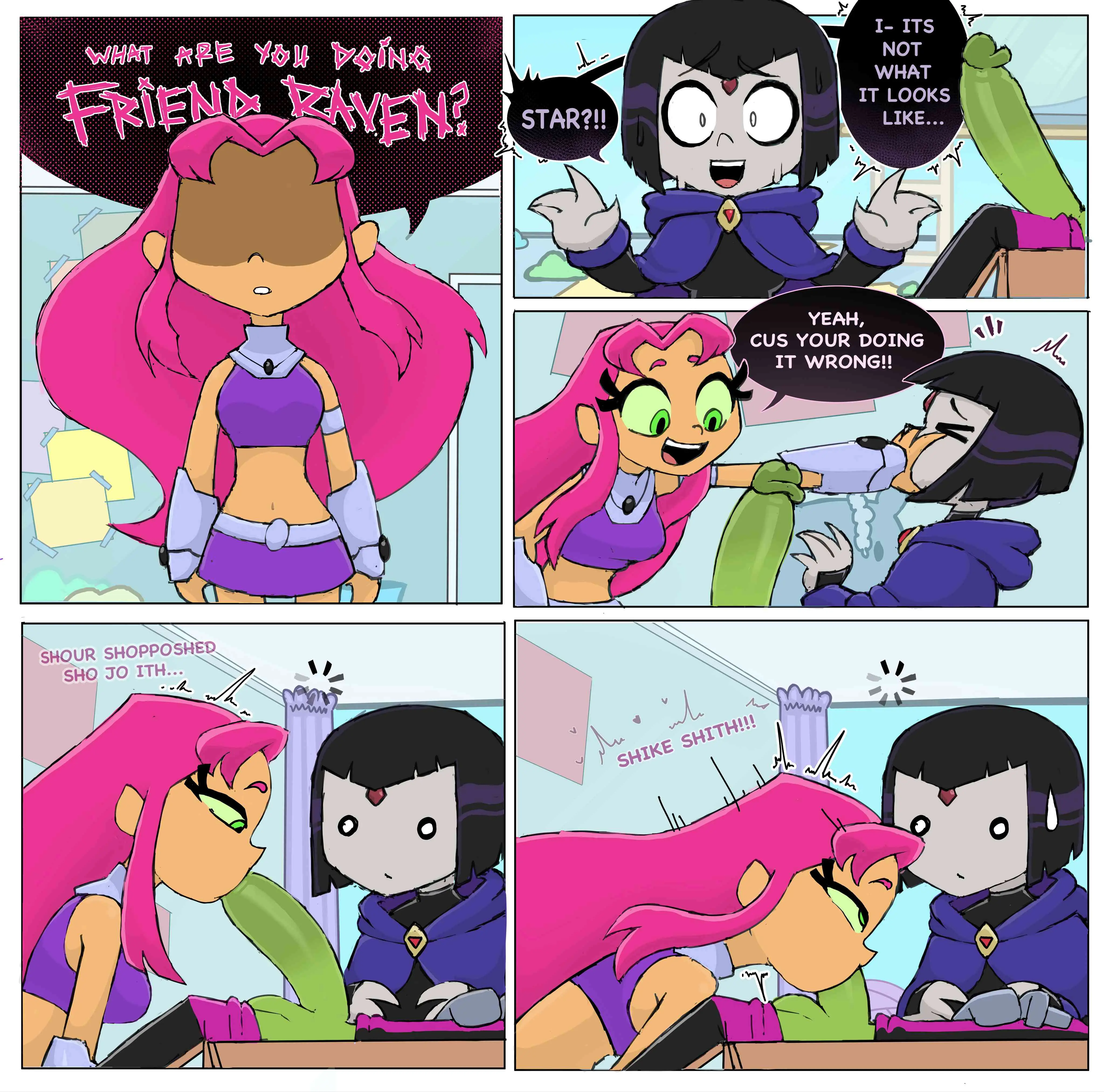 Watch porn comics — Teen titans comic 4 min — by allcomics24.com