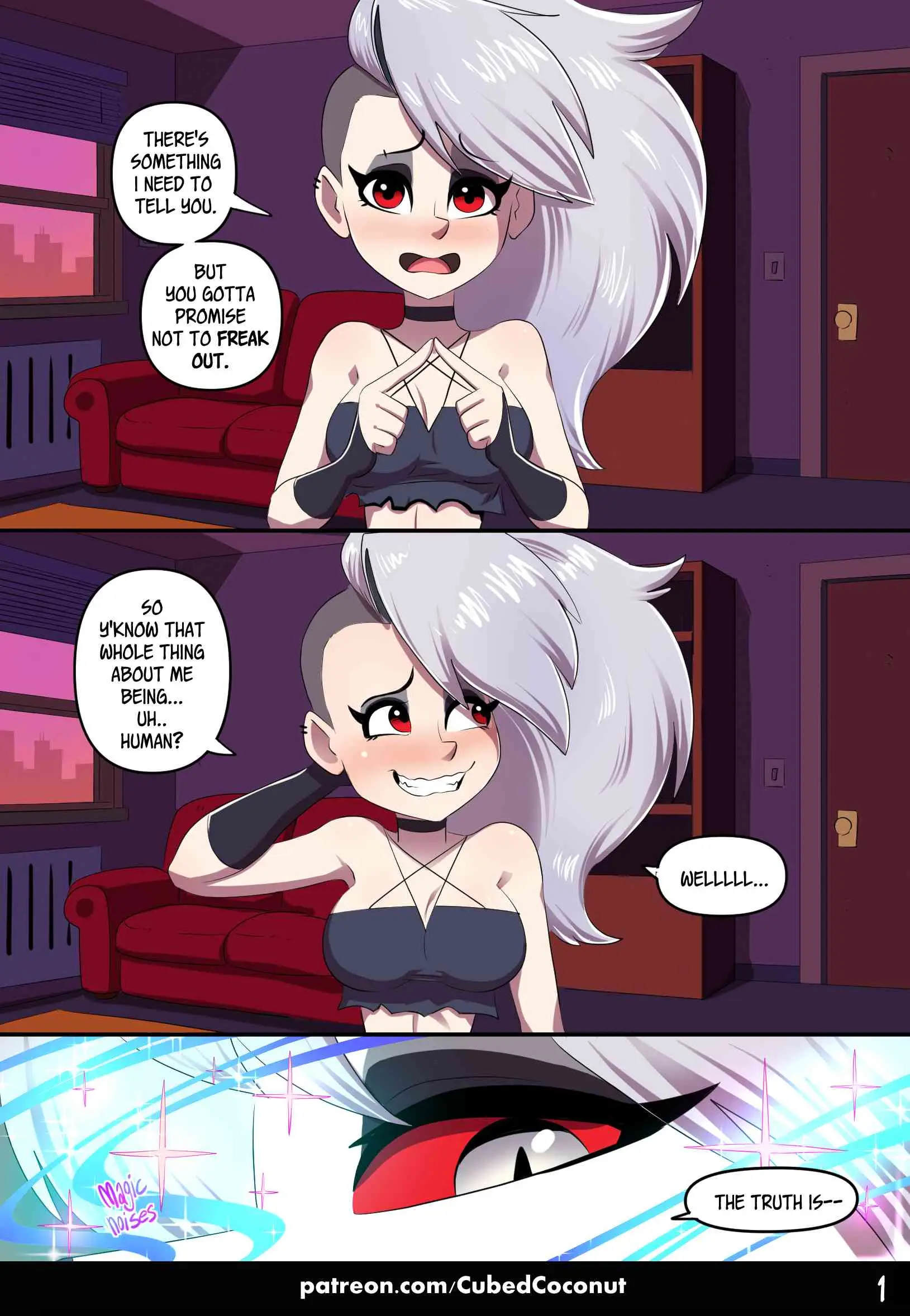 Watch porn comics — The human and the hellhound 01 min — by allcomics24.com