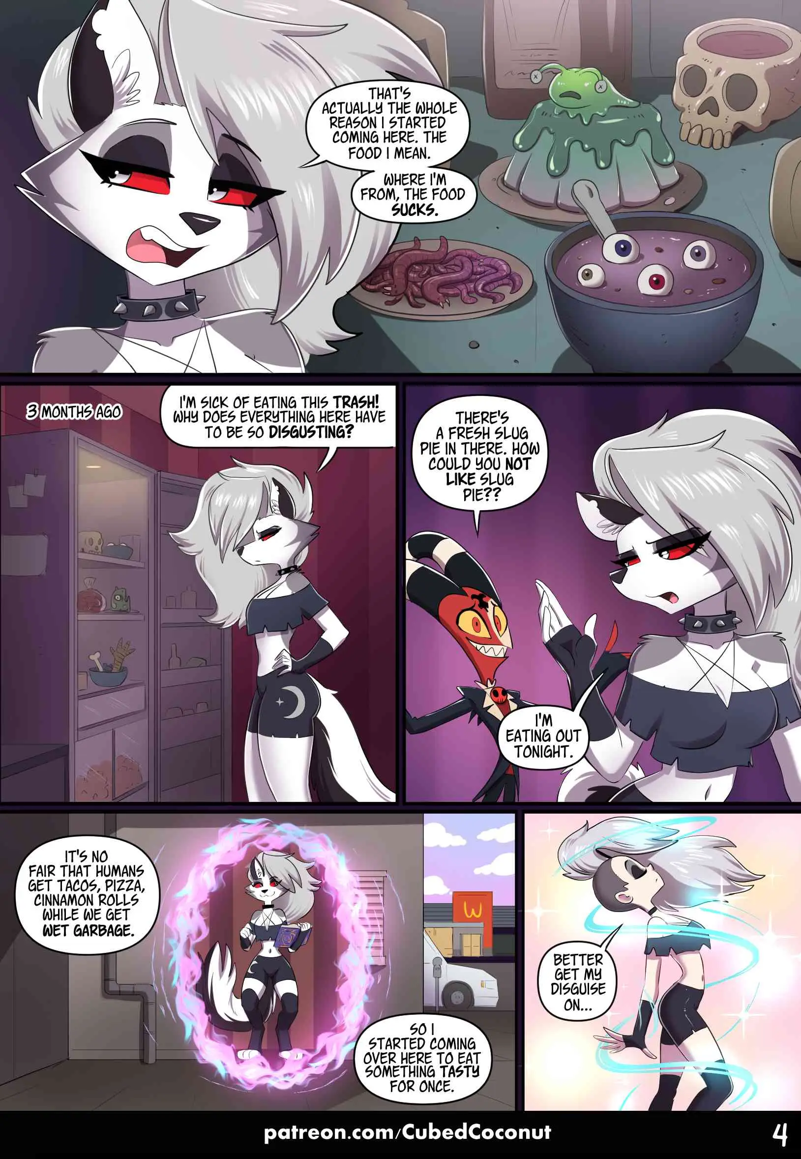 Watch porn comics — The human and the hellhound 04 min — by allcomics24.com