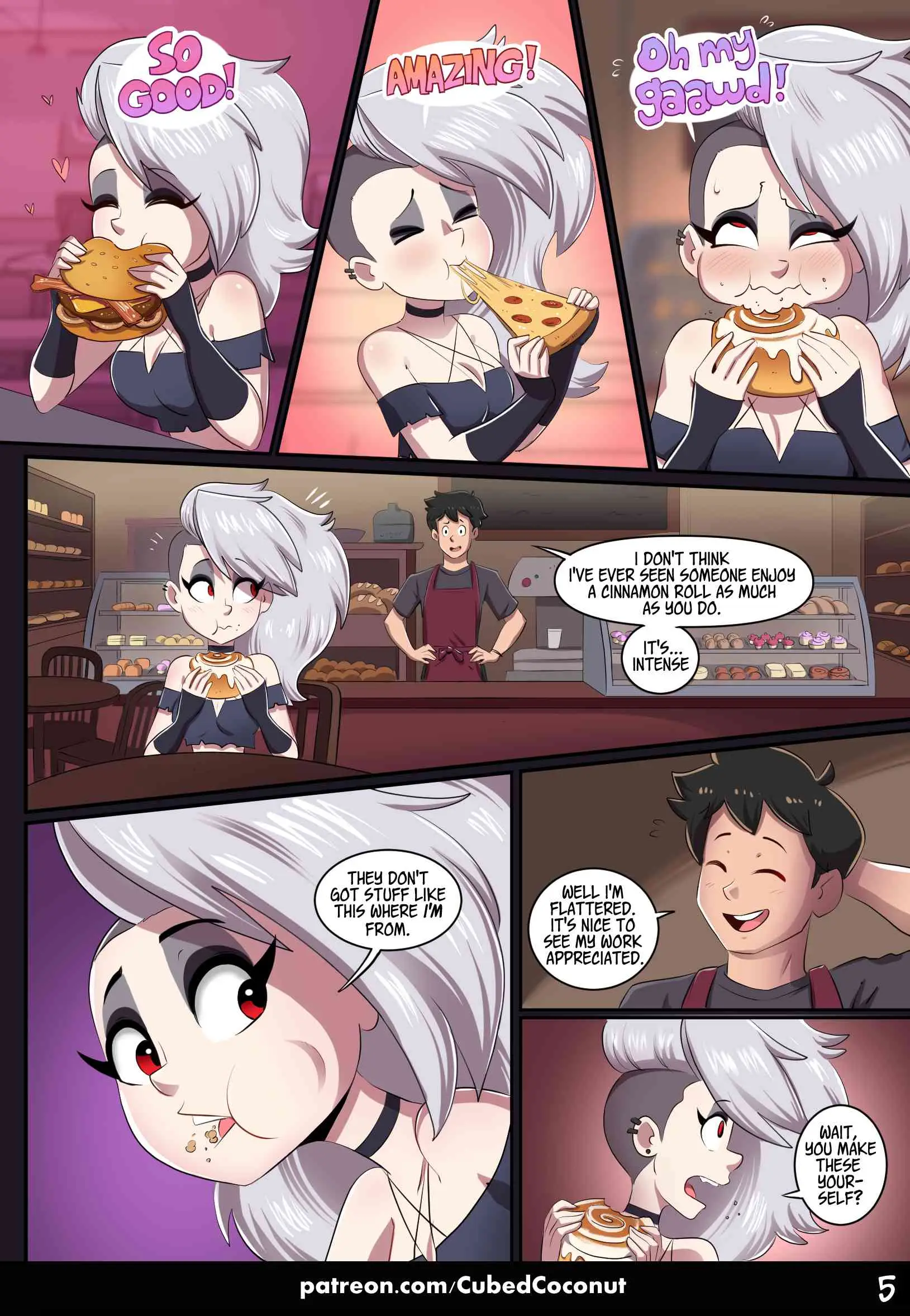 Watch porn comics — The human and the hellhound 05 min — by allcomics24.com