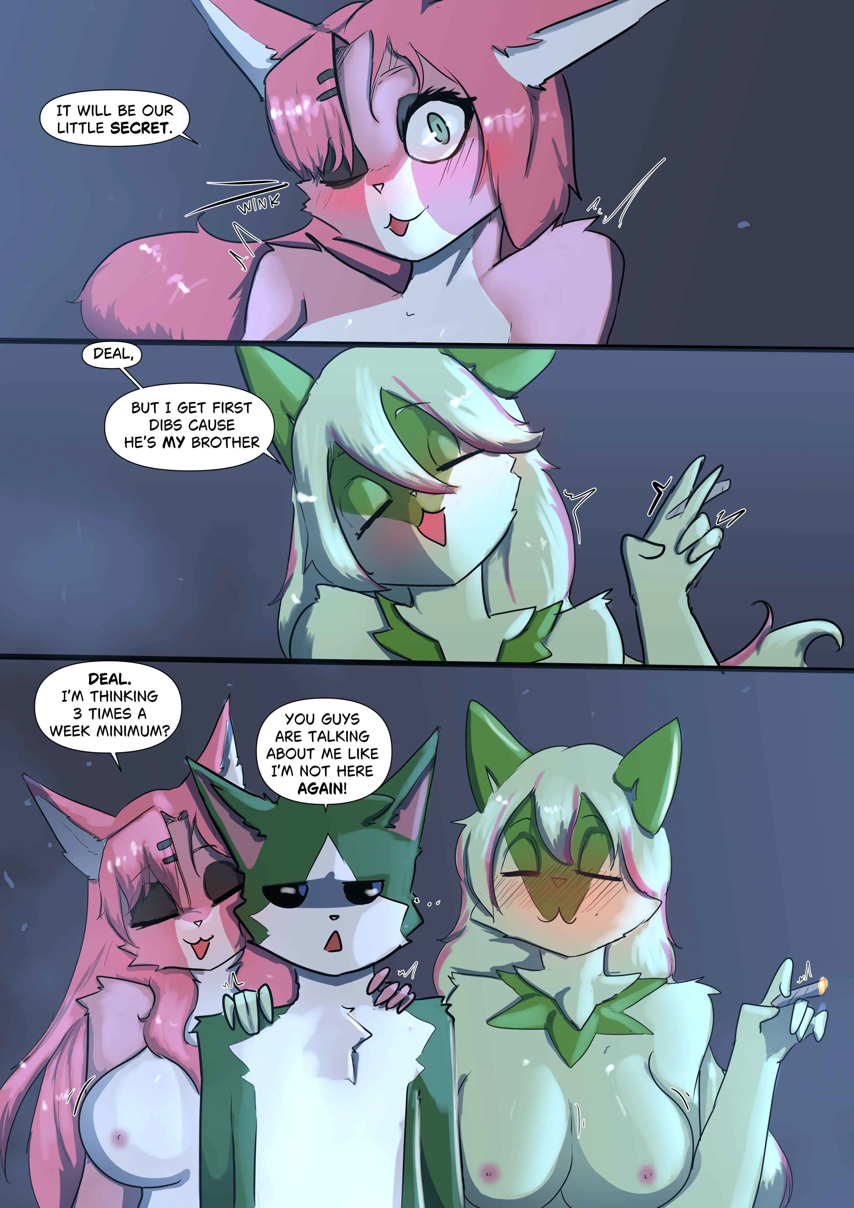 Watch porn comics — True felines 1 64 min — by allcomics24.com