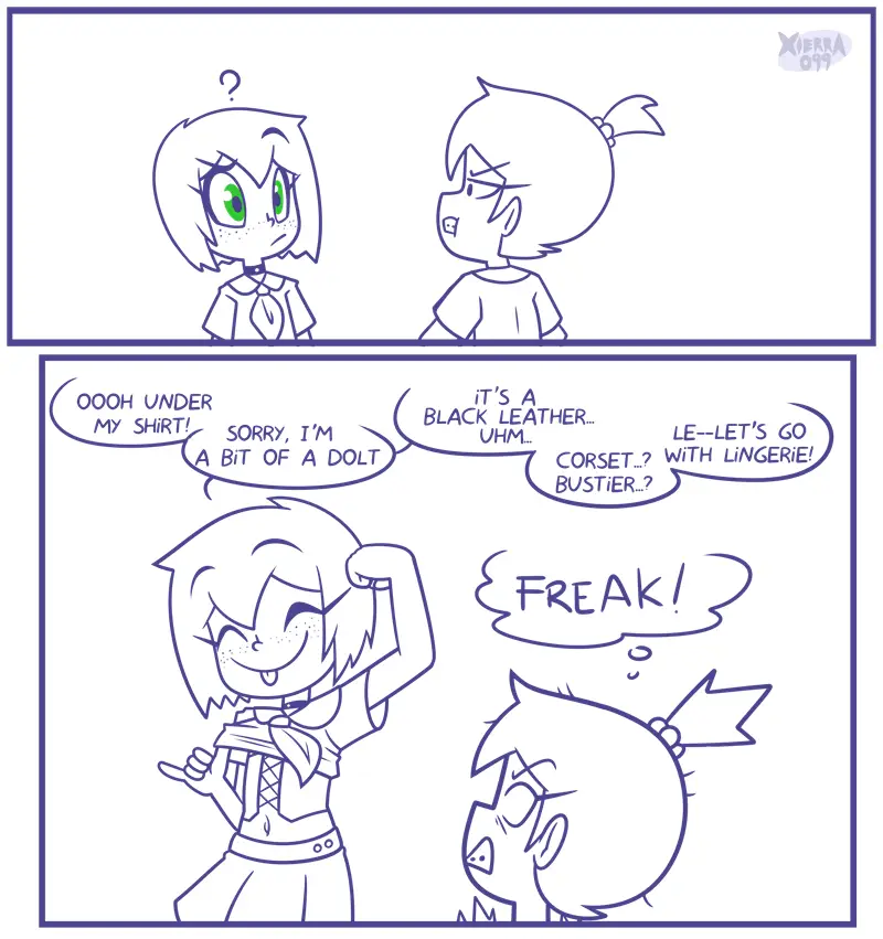 Watch porn comics — Debbie the ditzy deviant dolt 06 — by allcomics24.com