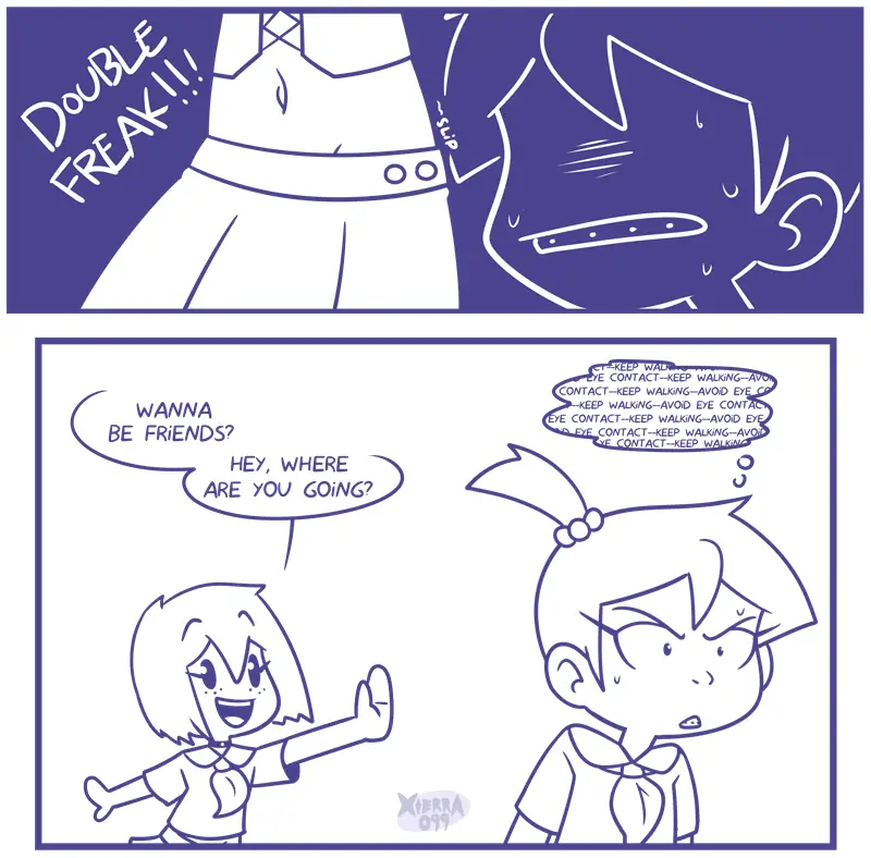 Watch porn comics — Debbie the ditzy deviant dolt 08 — by allcomics24.com