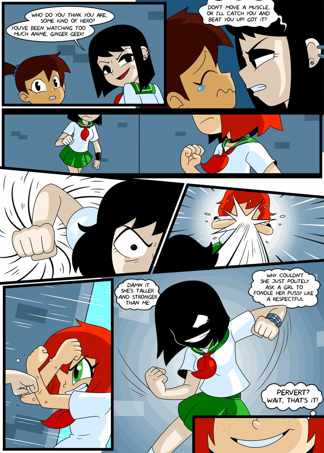Watch porn comics — Debbie the ditzy deviant dolt 10 — by allcomics24.com