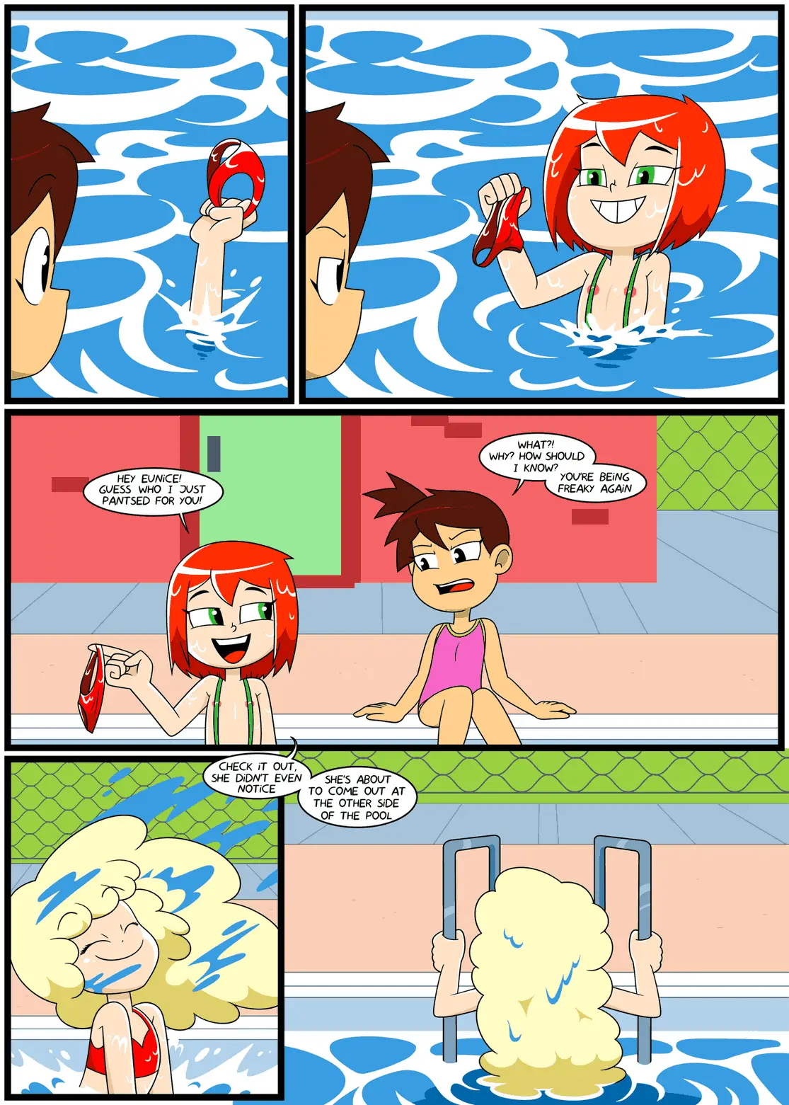 Watch porn comics — Debbie the ditzy deviant dolt 20 — by allcomics24.com