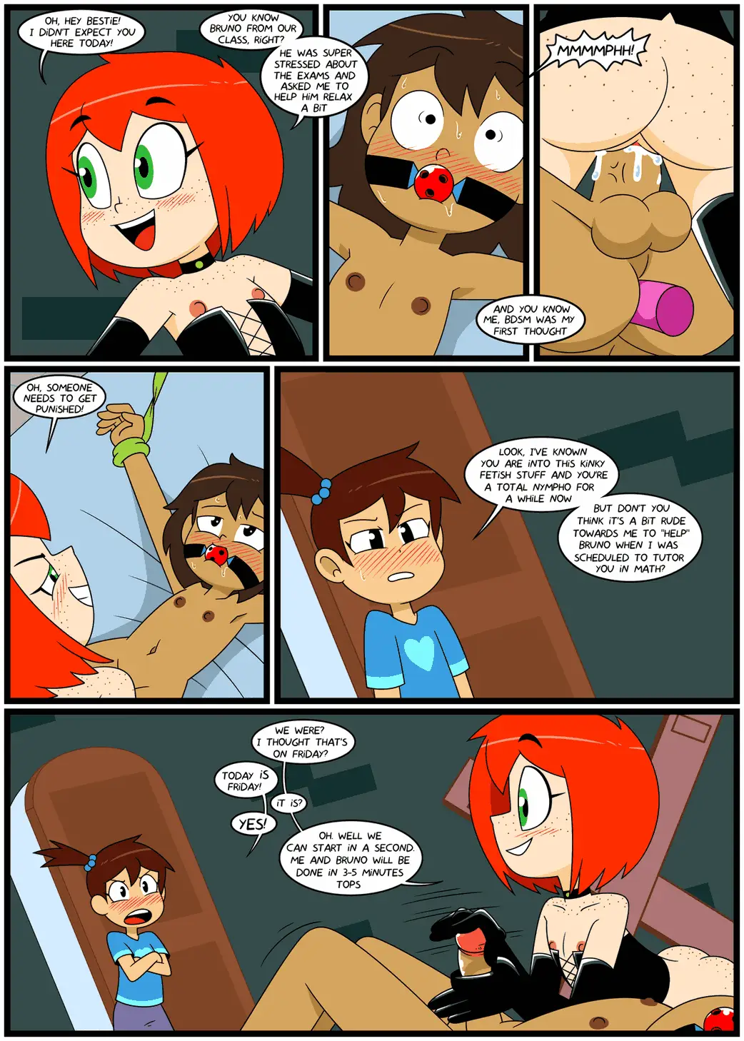 Watch porn comics — Debbie the ditzy deviant dolt 30 — by allcomics24.com