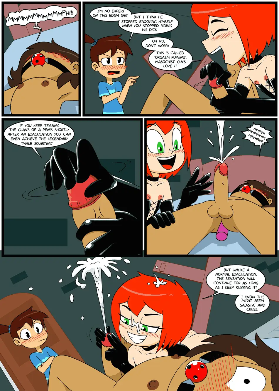Watch porn comics — Debbie the ditzy deviant dolt 31 — by allcomics24.com