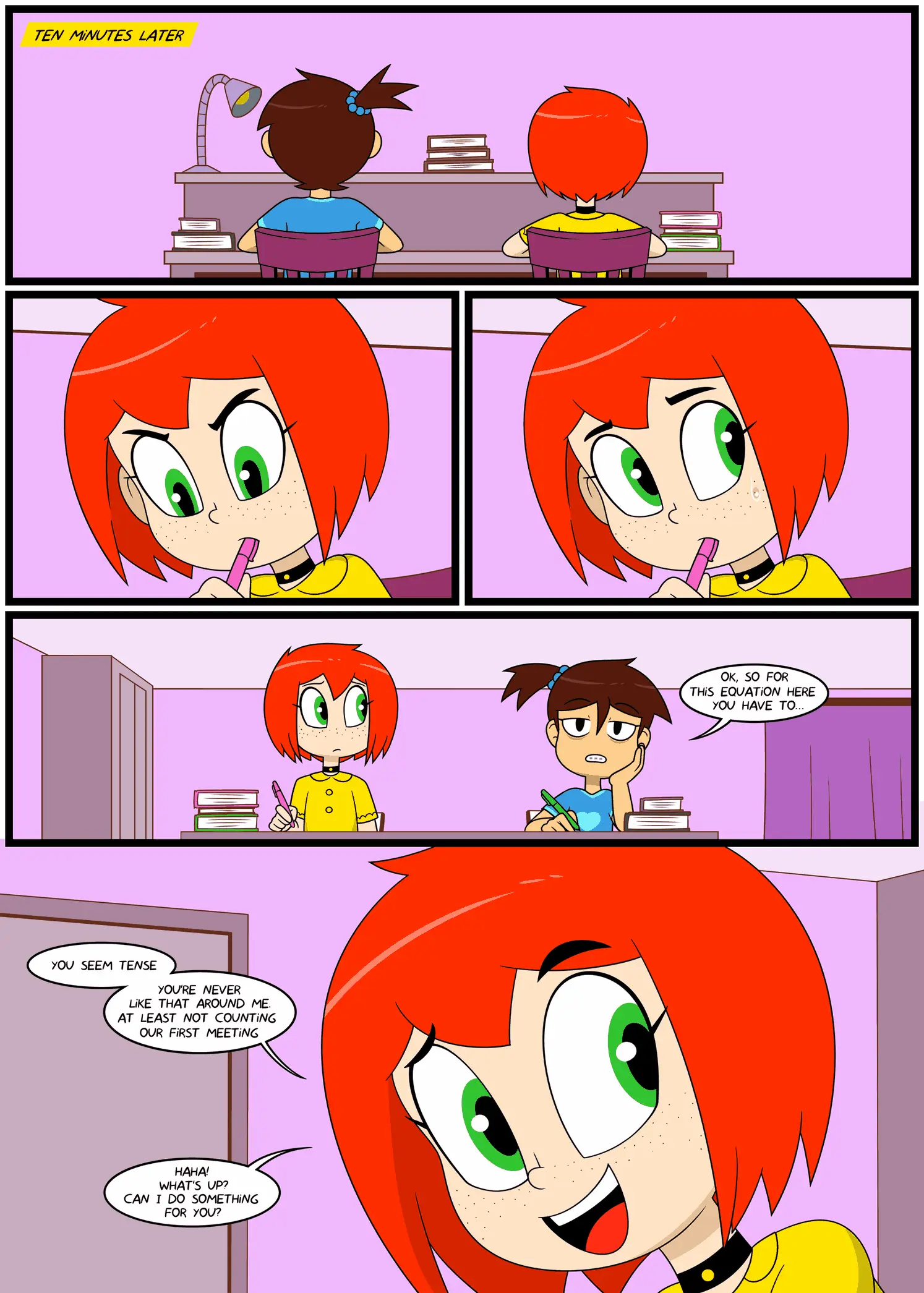 Watch porn comics — Debbie the ditzy deviant dolt 35 — by allcomics24.com