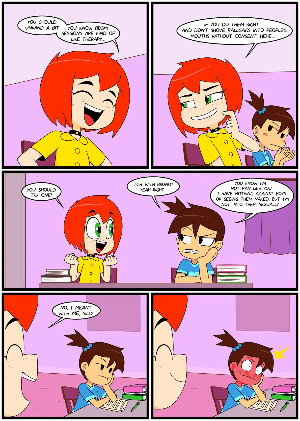 Watch porn comics — Debbie the ditzy deviant dolt 37 — by allcomics24.com