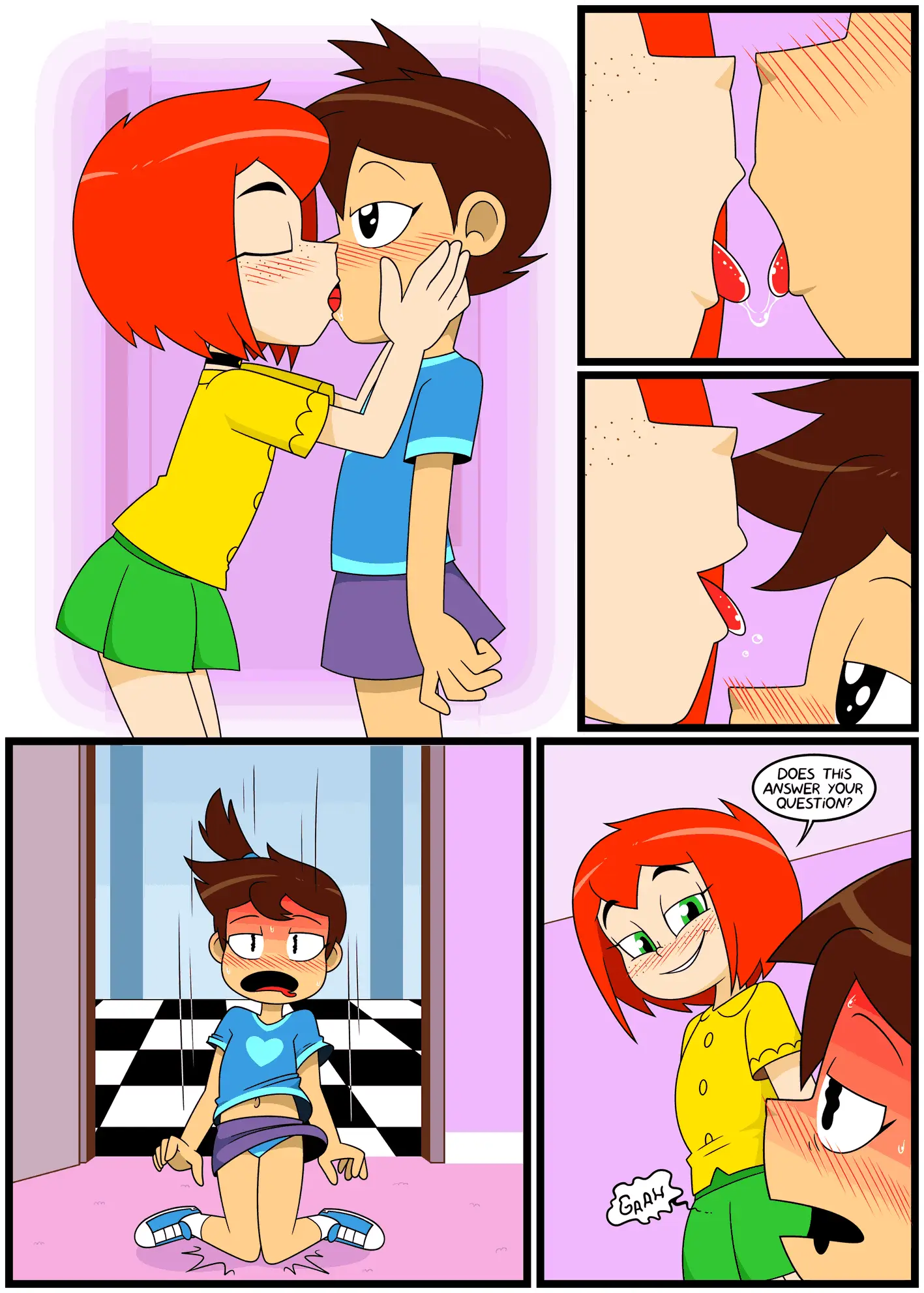 Watch porn comics — Debbie the ditzy deviant dolt 47 — by allcomics24.com