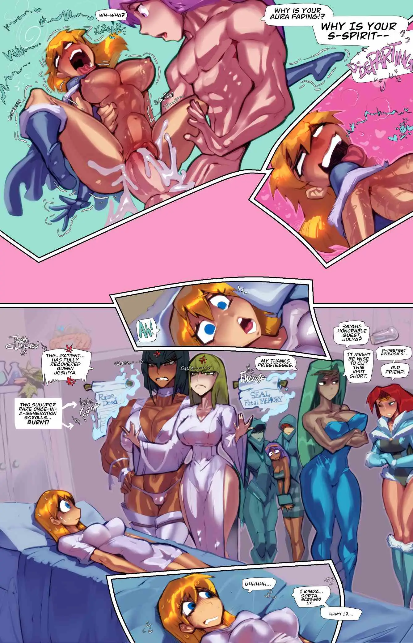 Watch porn comics — Gina x athle harem wdh in gold digger issue 201 11 min — by allcomics24.com