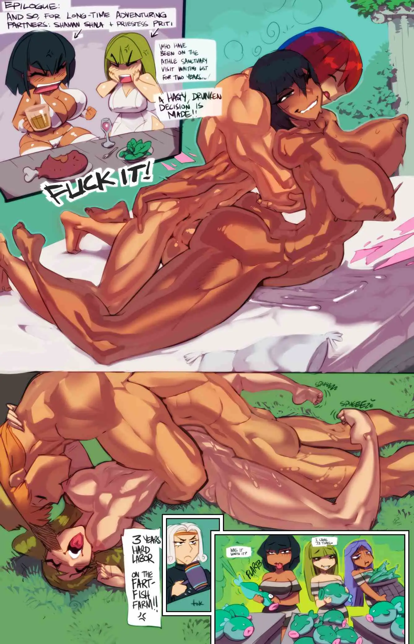 Watch porn comics — Gina x athle harem wdh in gold digger issue 201 12 min — by allcomics24.com