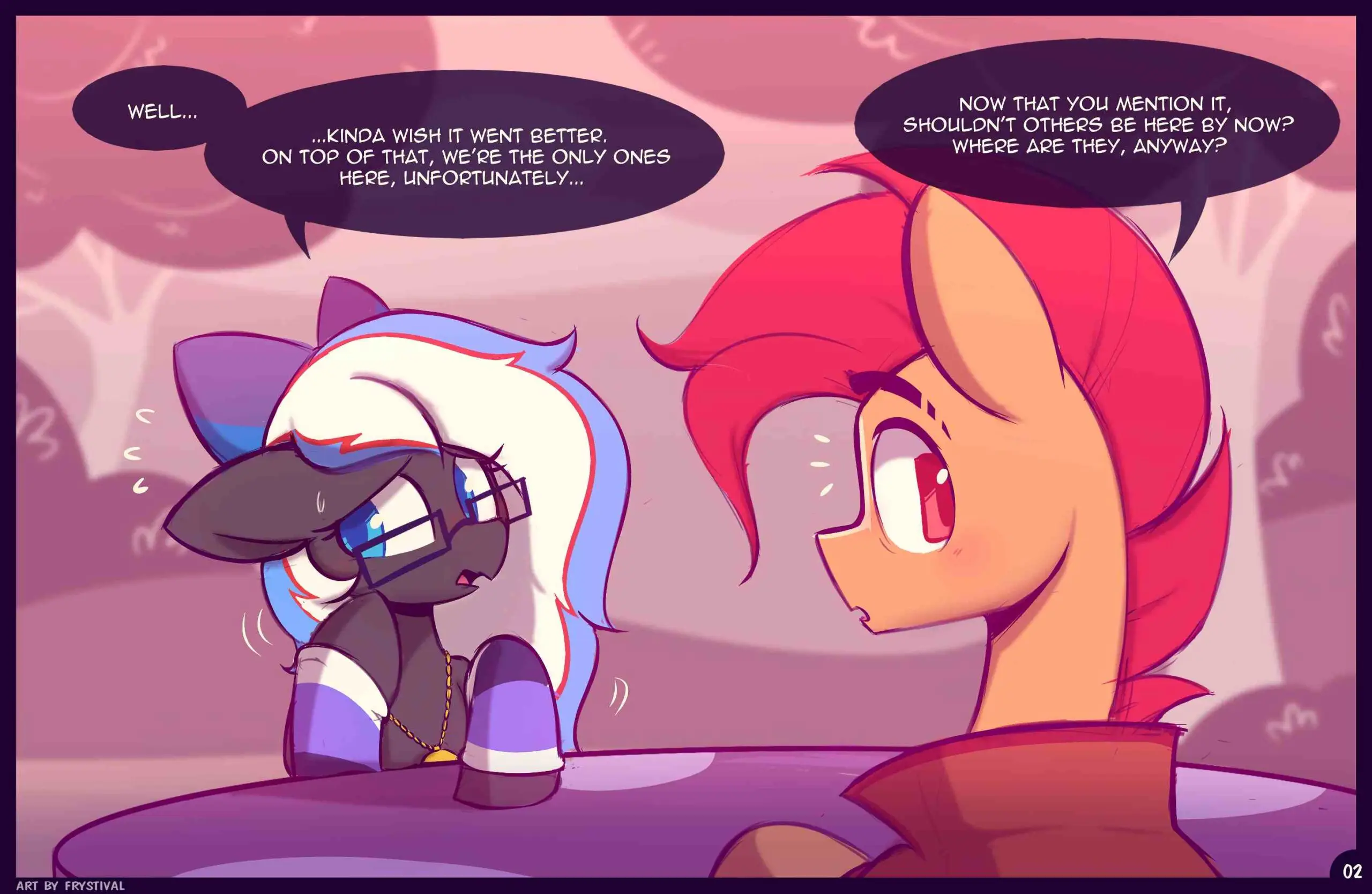 Watch porn comics — Guess its just us 02 min — by allcomics24.com