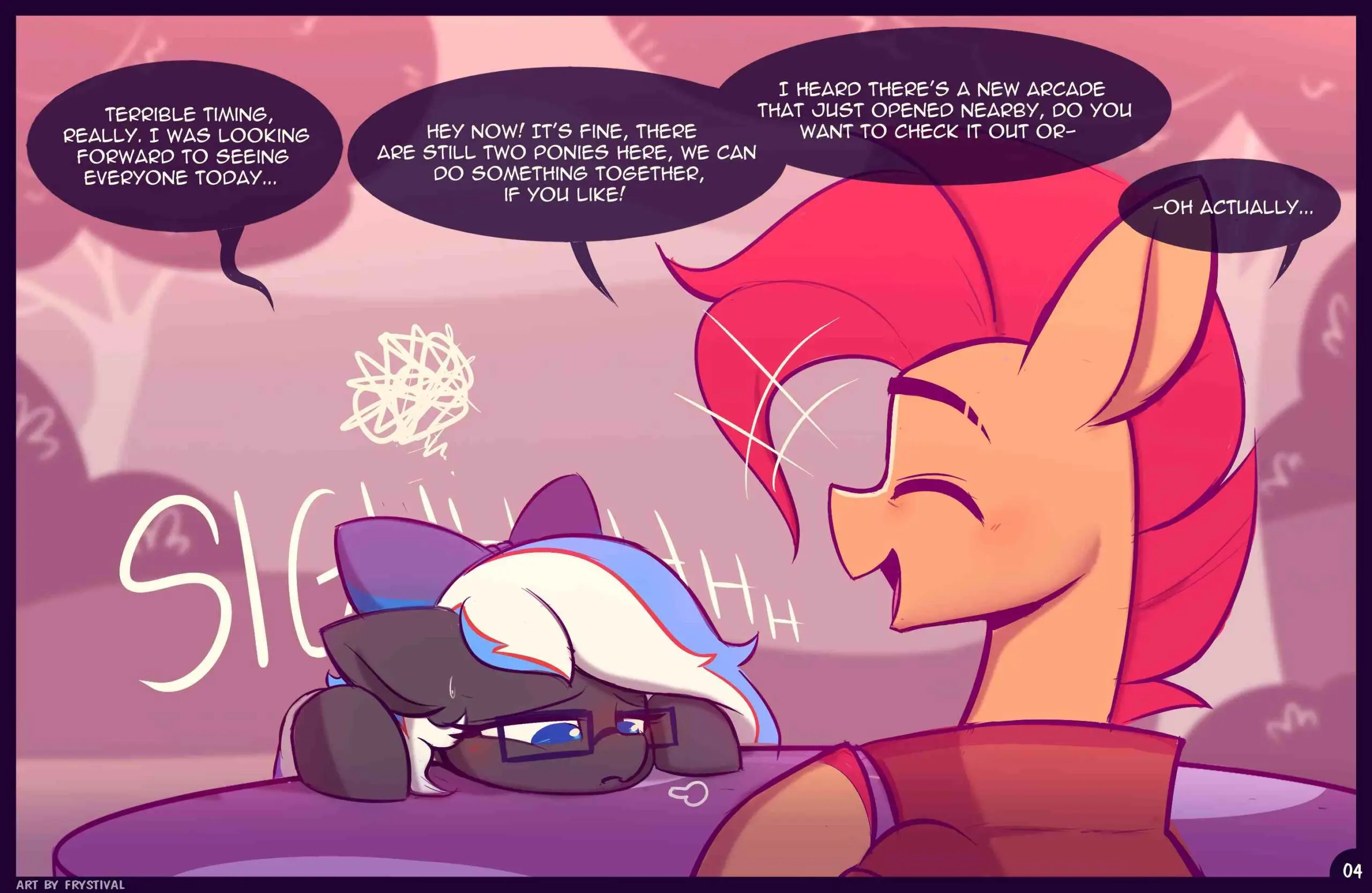 Watch porn comics — Guess its just us 04 min — by allcomics24.com
