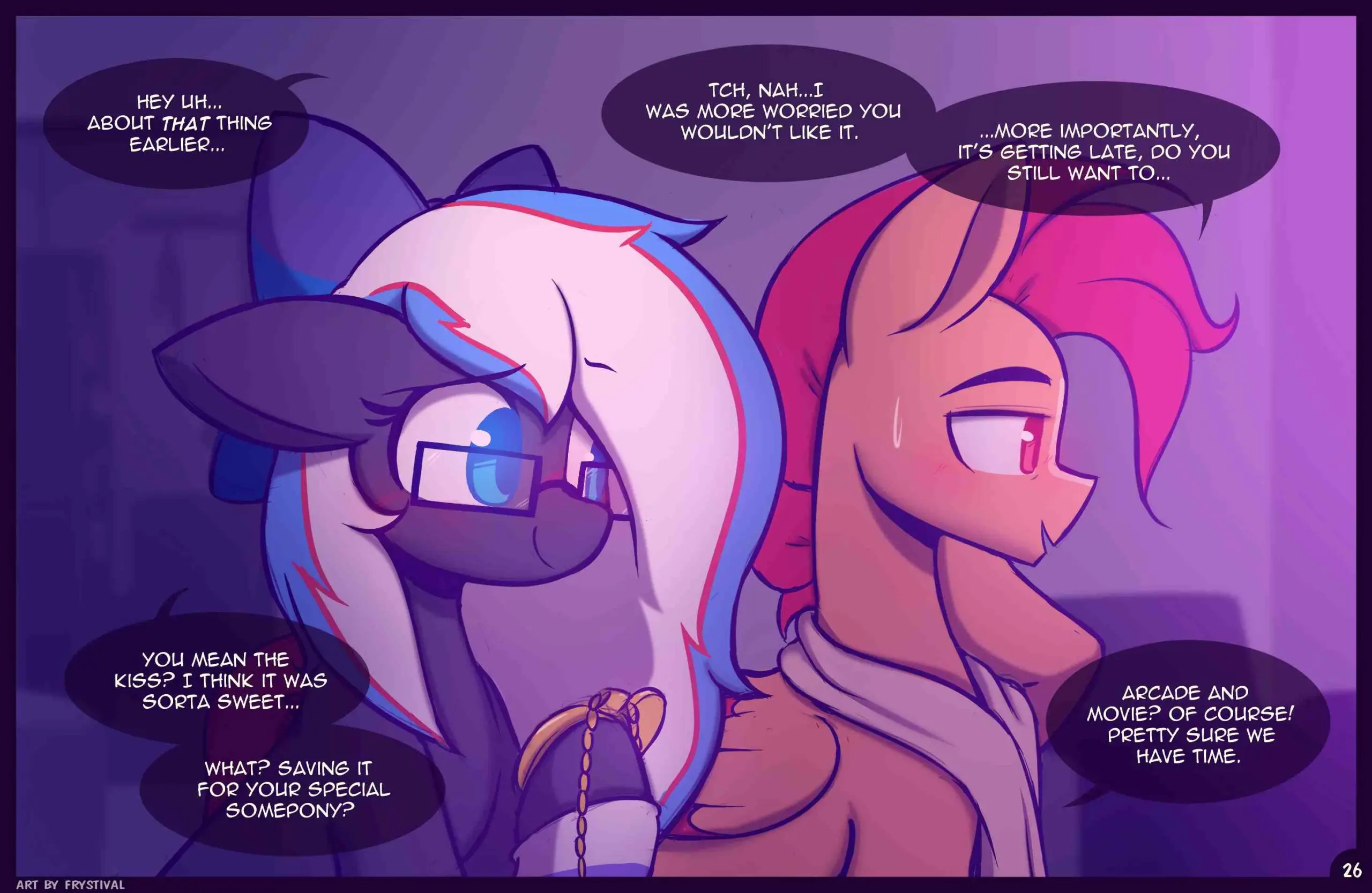 Watch porn comics — Guess its just us 26 min — by allcomics24.com