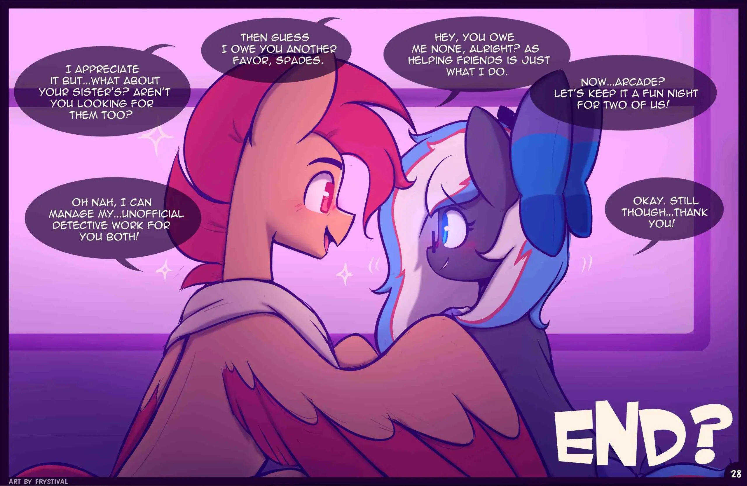 Watch porn comics — Guess its just us 28 min — by allcomics24.com