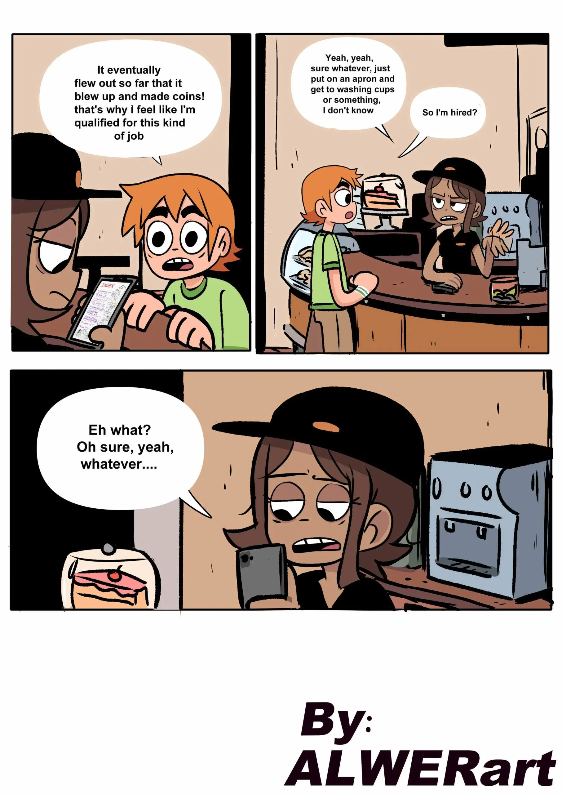 Watch porn comics — Scott pilgrim has a job 04 min — by allcomics24.com
