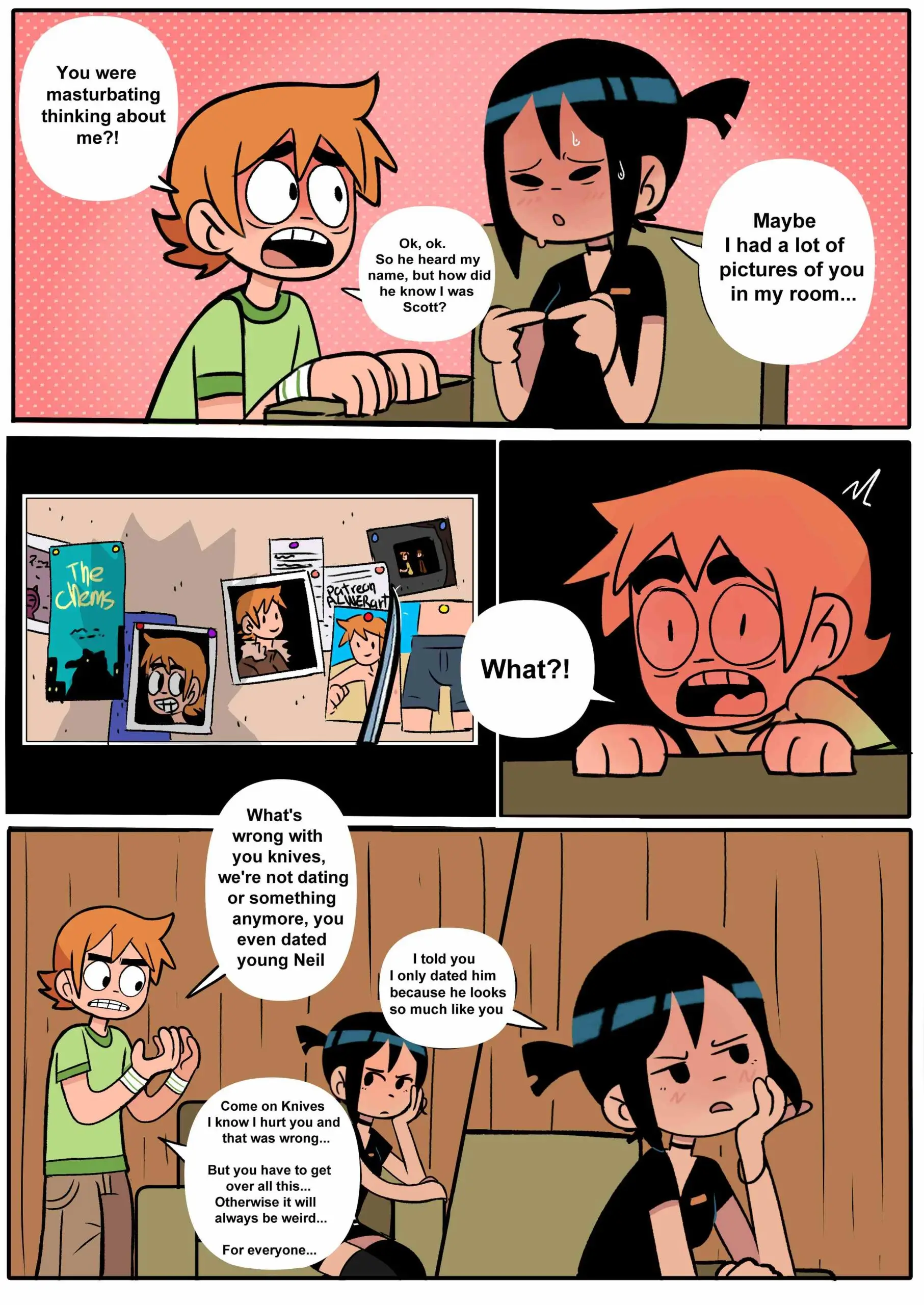 Watch porn comics — Scott pilgrim has a job 19 min — by allcomics24.com