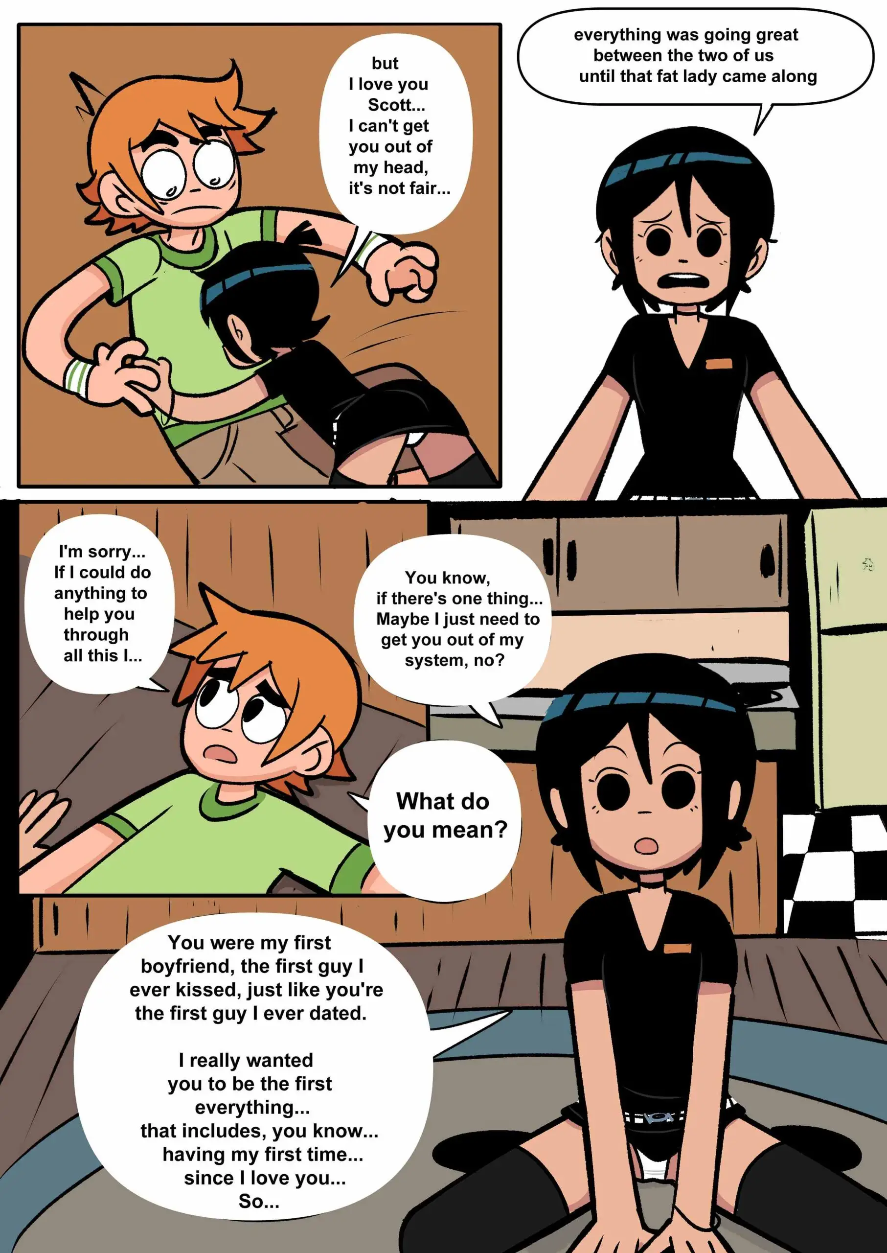 Watch porn comics — Scott pilgrim has a job 20 min — by allcomics24.com