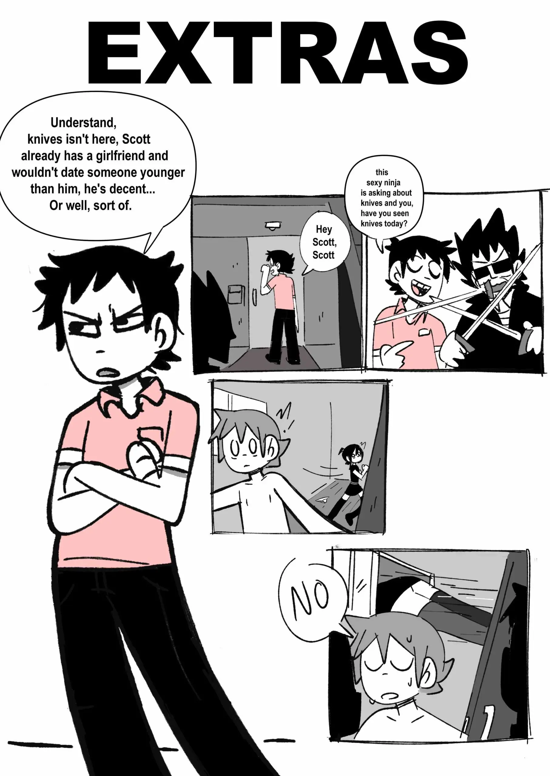 Watch porn comics — Scott pilgrim has a job 33 min — by allcomics24.com