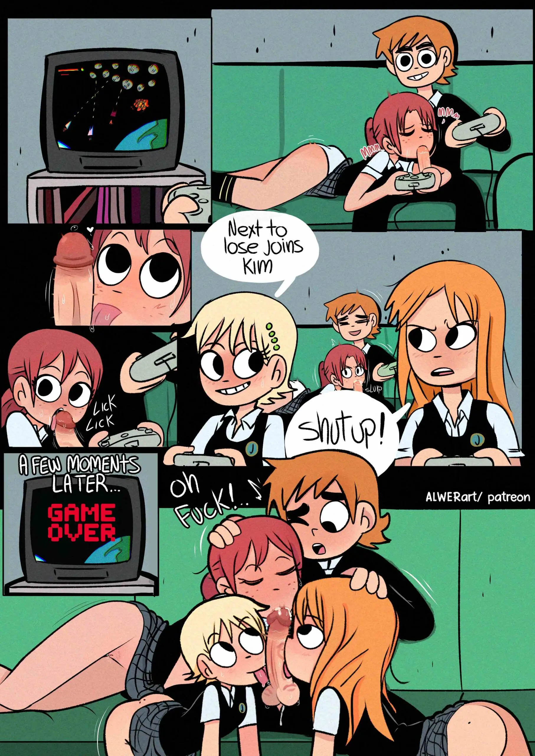 Watch porn comics — Scott pilgrim has a job 36 min — by allcomics24.com