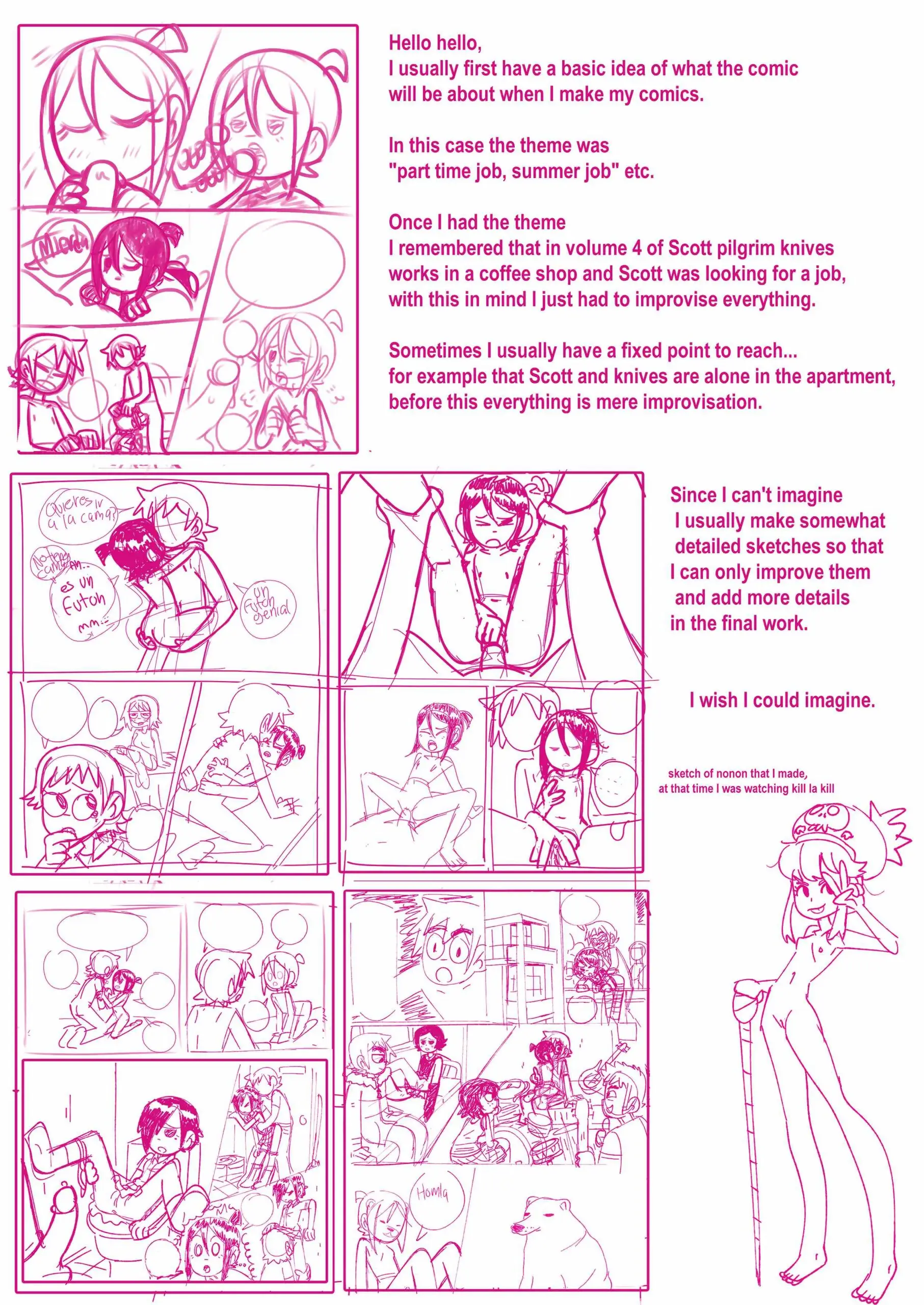Watch porn comics — Scott pilgrim has a job 44 min — by allcomics24.com