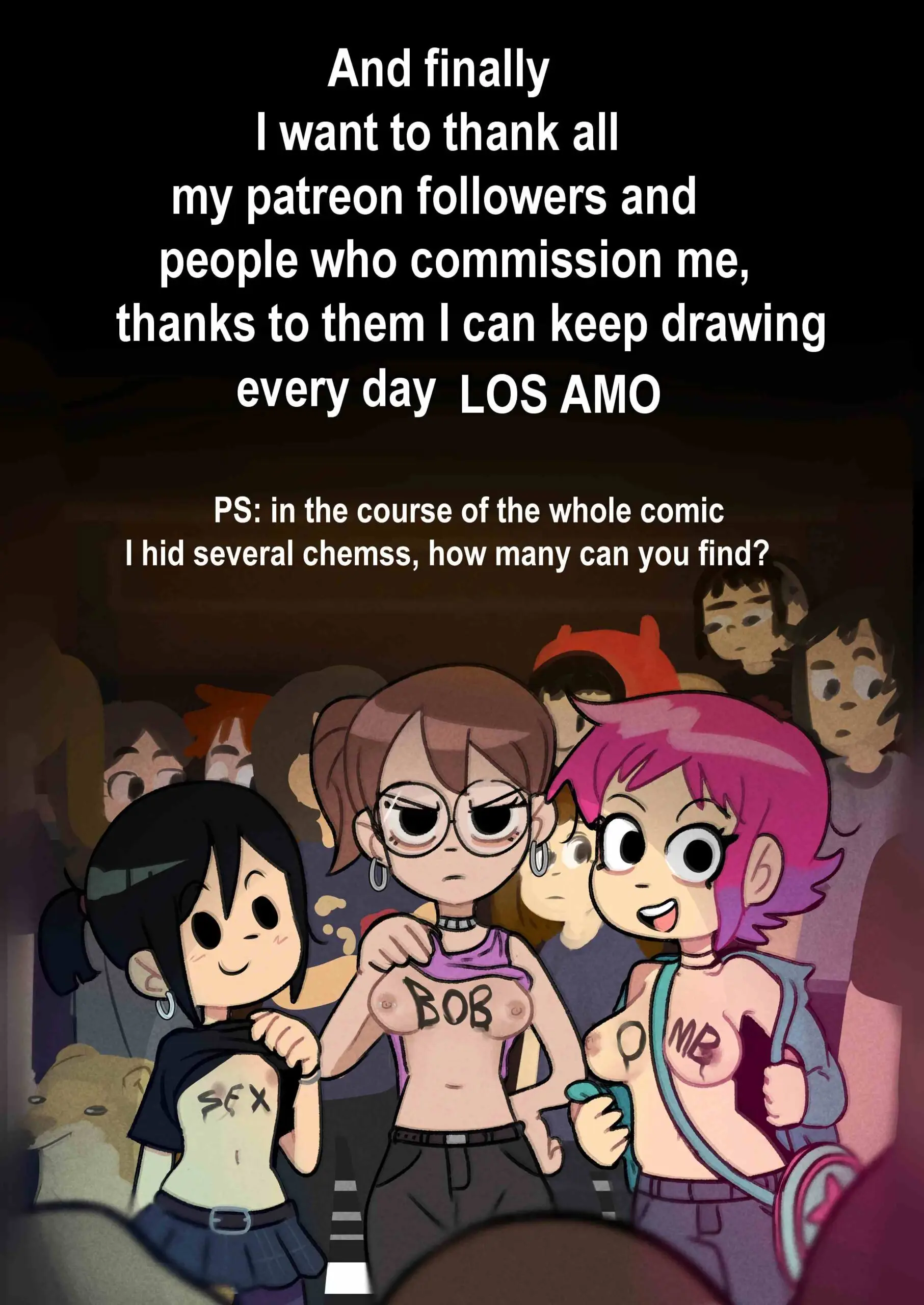 Watch porn comics — Scott pilgrim has a job 49 min — by allcomics24.com