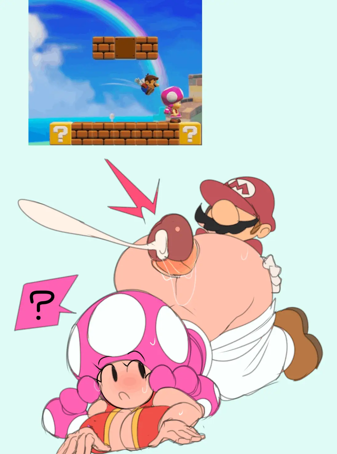 Watch porn comics — Toadette sets 12 — by allcomics24.com