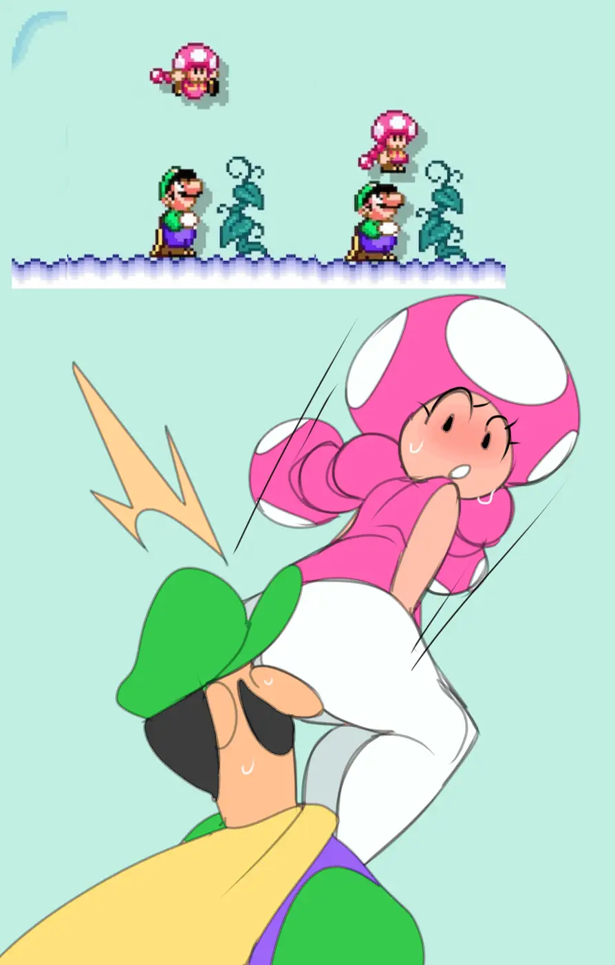 Watch porn comics — Toadette sets 21 — by allcomics24.com